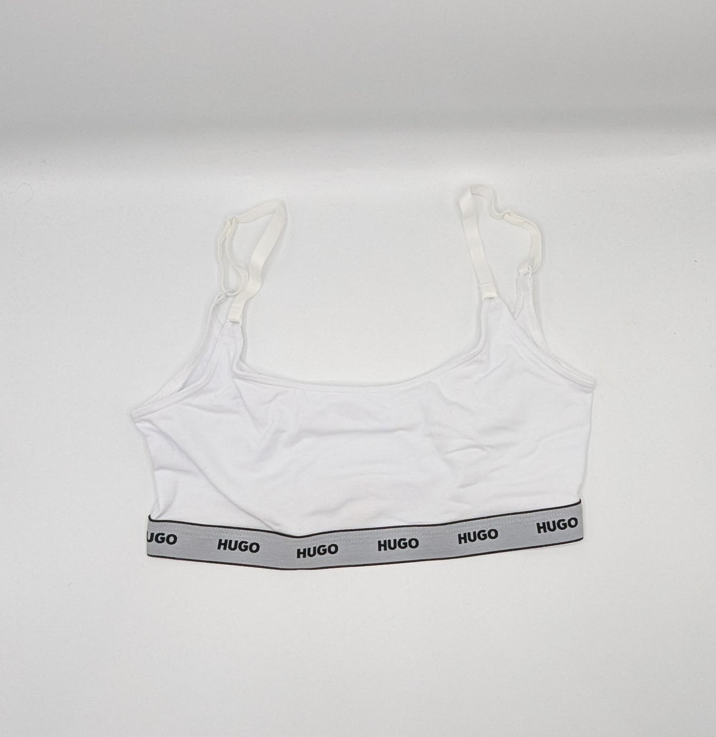 Hugo Sports Bralette 2 Pack - White