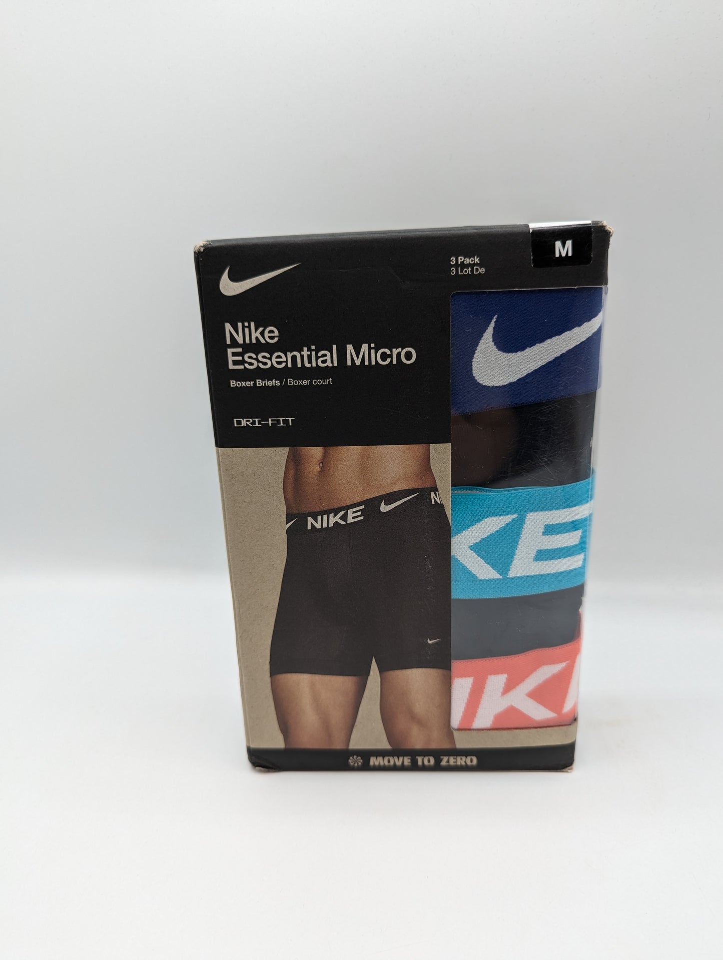 Nike 3 Pack Essential Micro Trunks Mens - Black / Multi