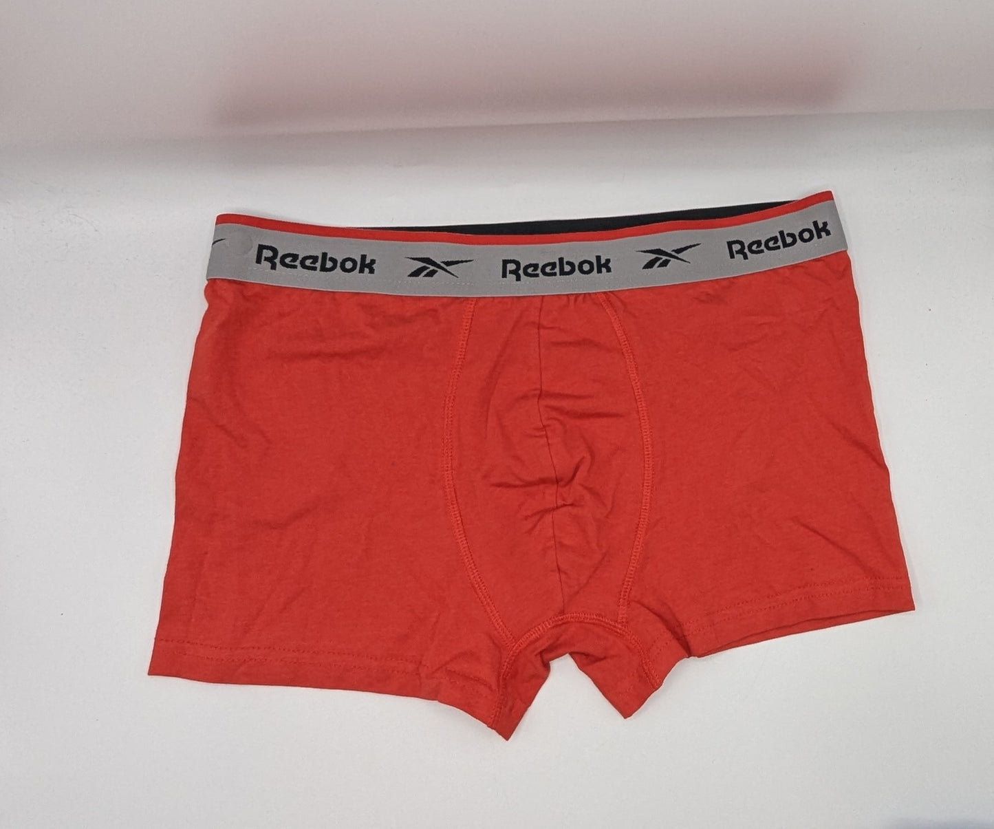 Reebok 3 Pack Everyday Mens Trunks - Red / Black / Blue
