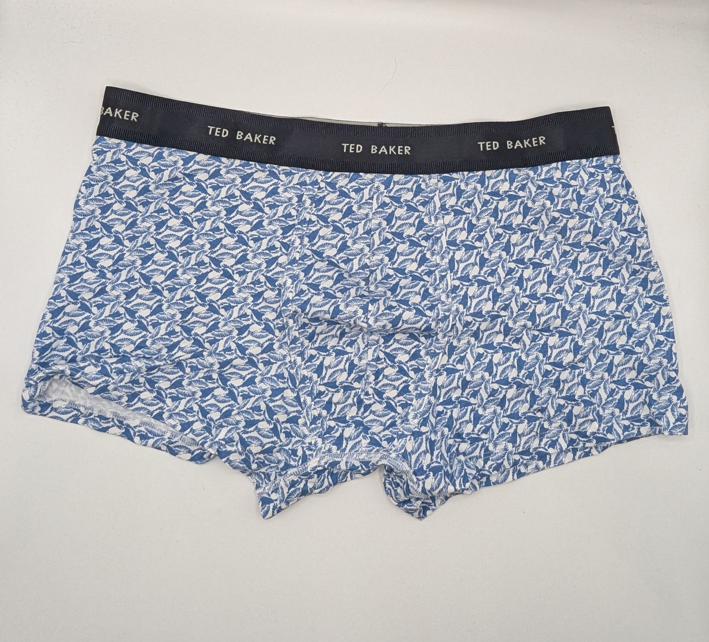 Ted Baker 3-Pack Logo Boxer Briefs Mens - Blue / White