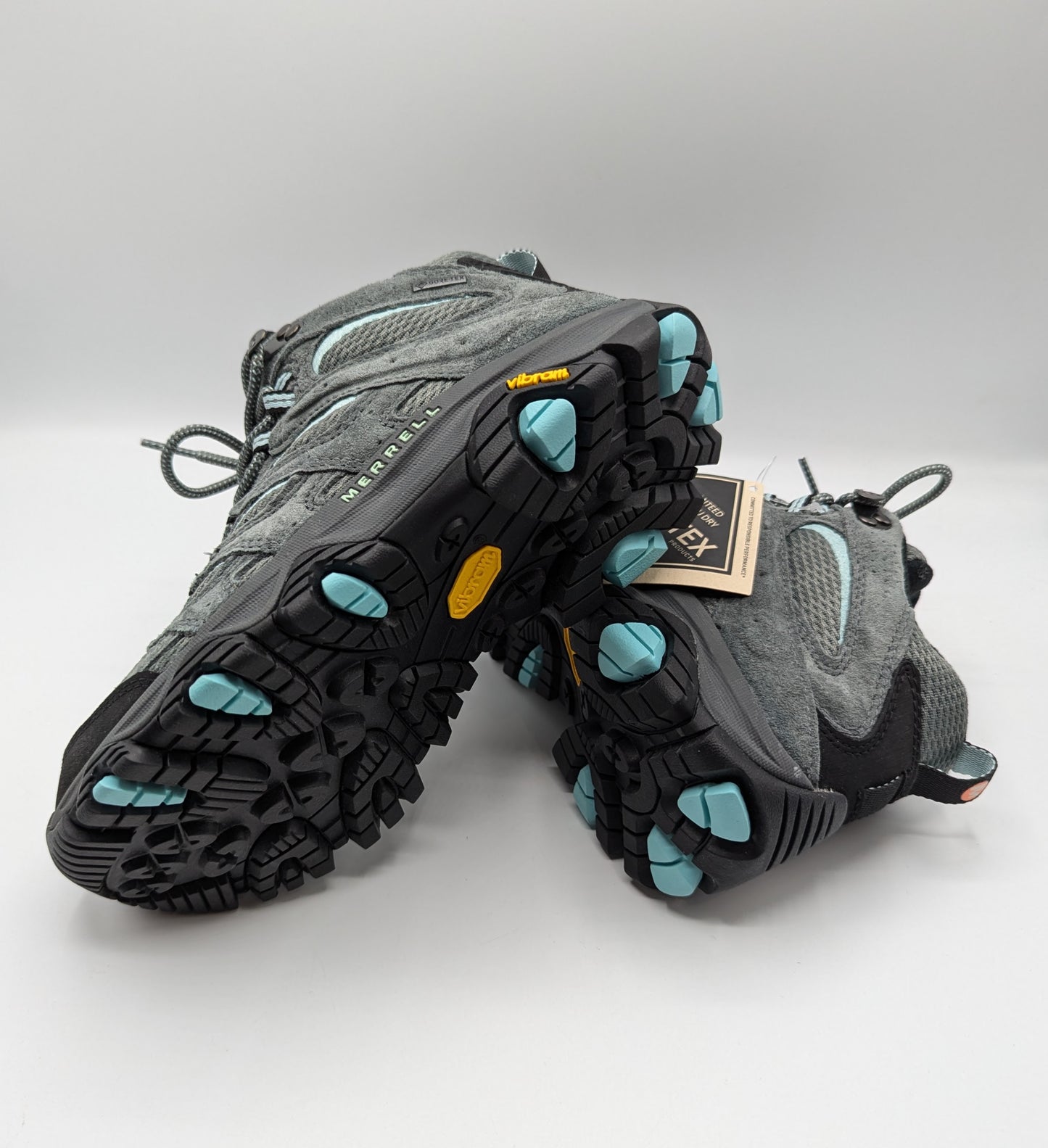 Merrell Moab 3 GTX Hiking Boots Womens - Grey / Blue