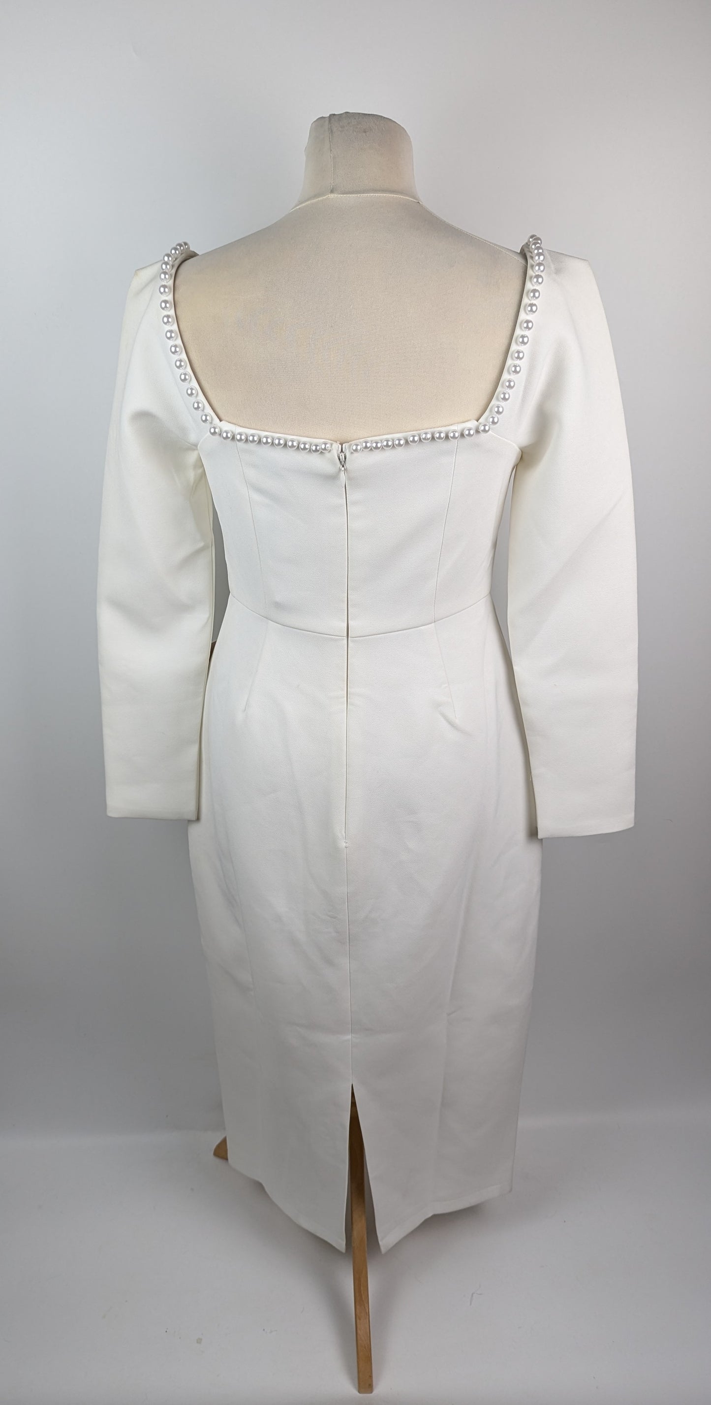 Odd Muse The Ultimate Muse Midi Pearl Dress - White