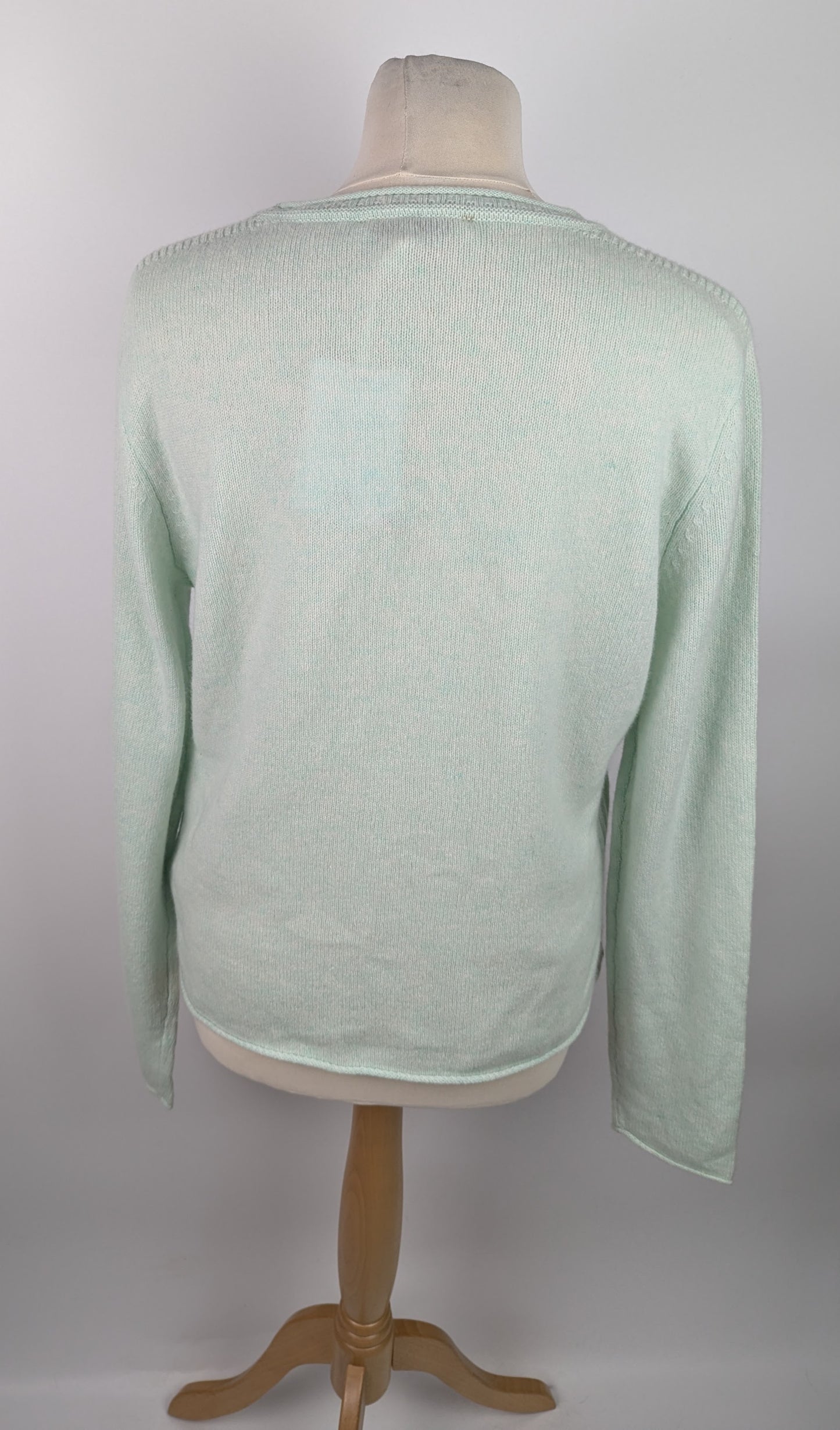 Tommy Hilfiger Soft Crew Neck Knit Jumper- Mint Green