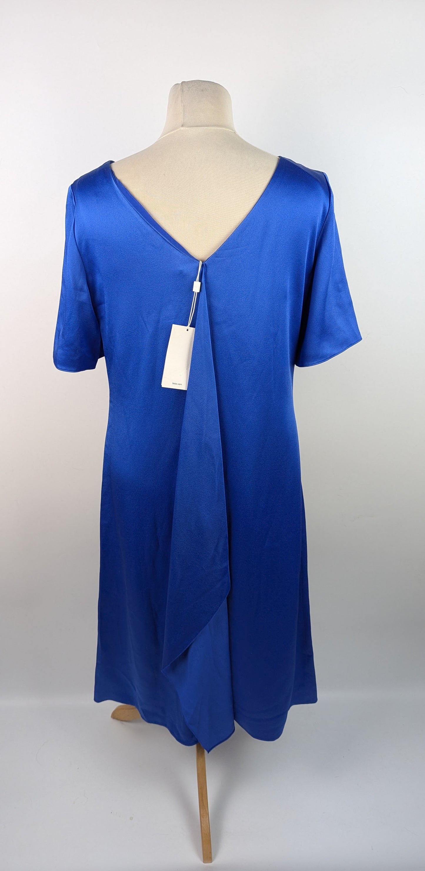 Boss Womens Dibeca Midi Dress -Blue