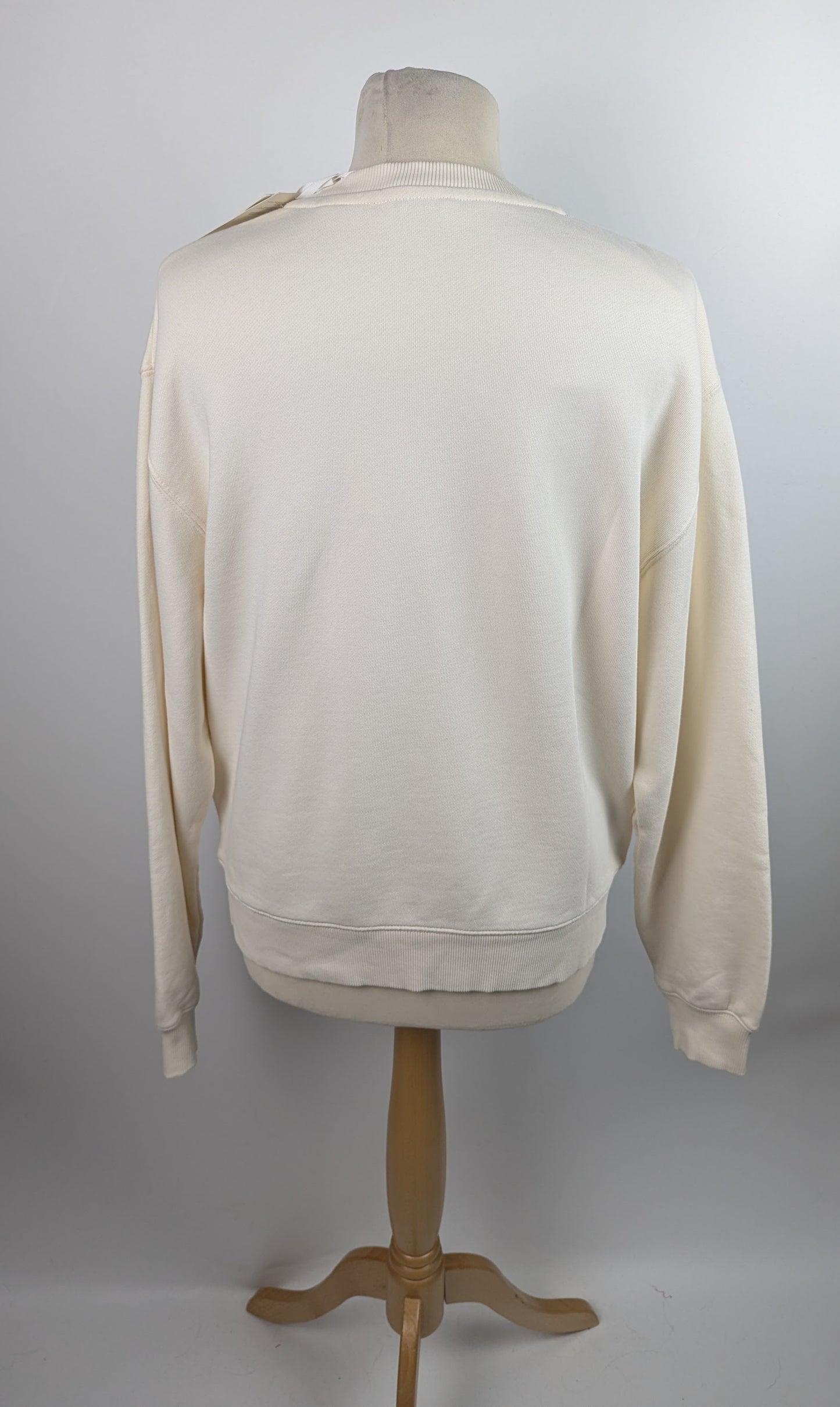 Tommy Hilfiger Women's Regular Script Crew Sweatshirt - Ivory