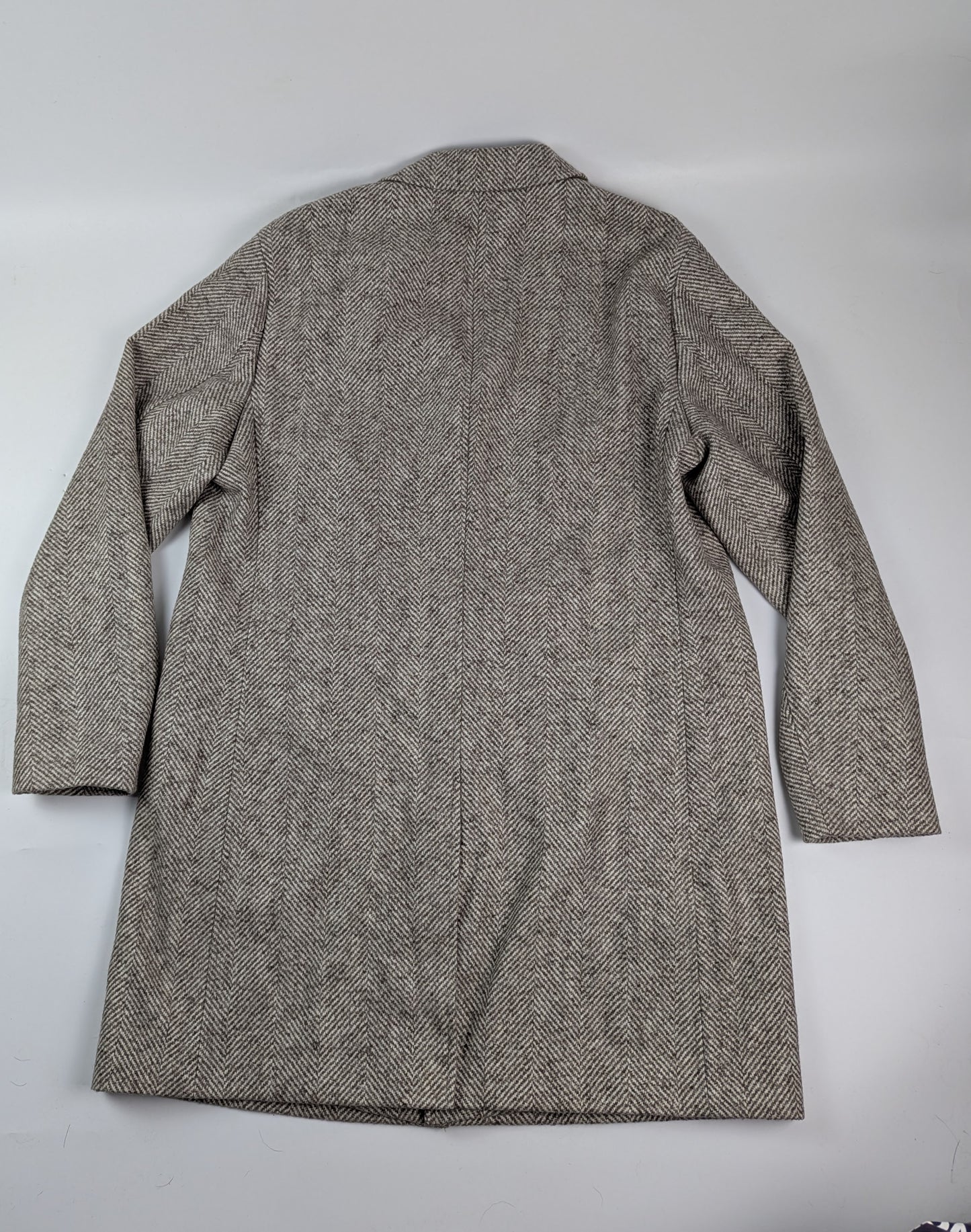 Boss Men's L Henk Overcoat - Brown