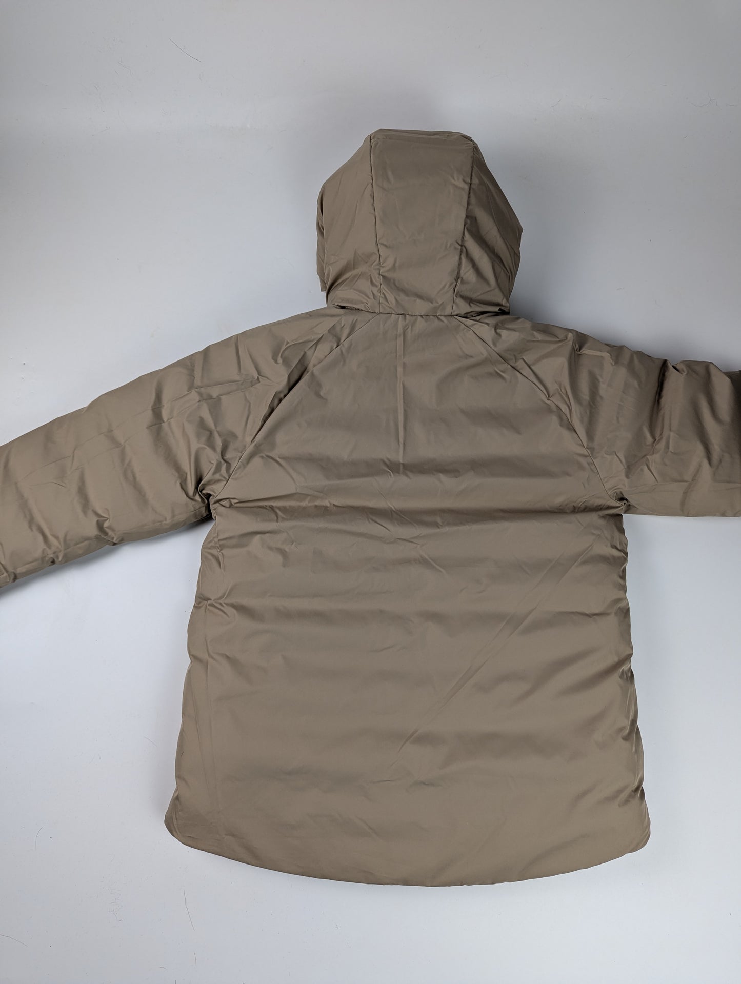 The North Face Girls Reversible Perrito Short Puffer Jacket - White / Beige