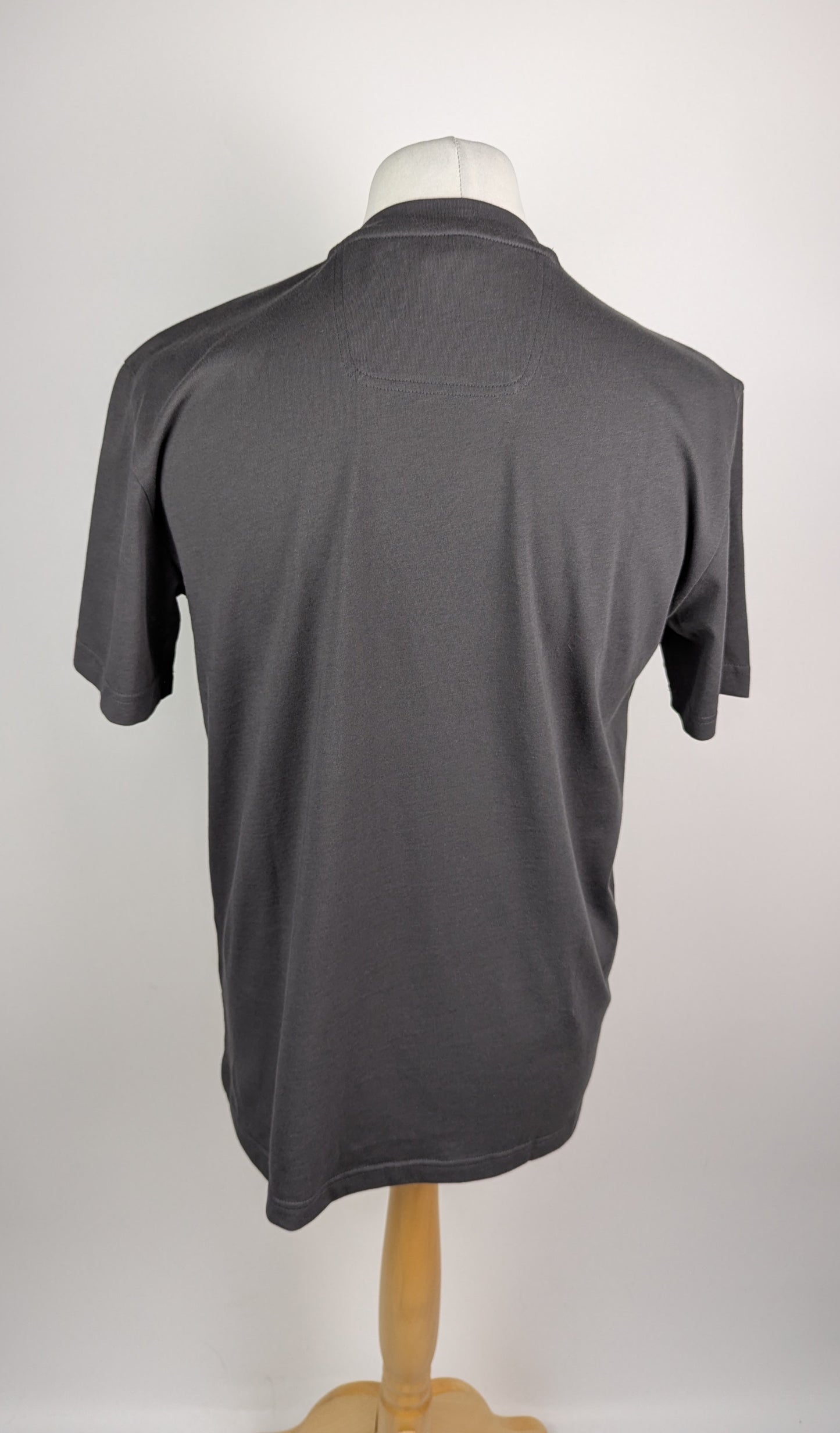 Boss Men's HBG Zone Signature Logo T-Shirt - Grey