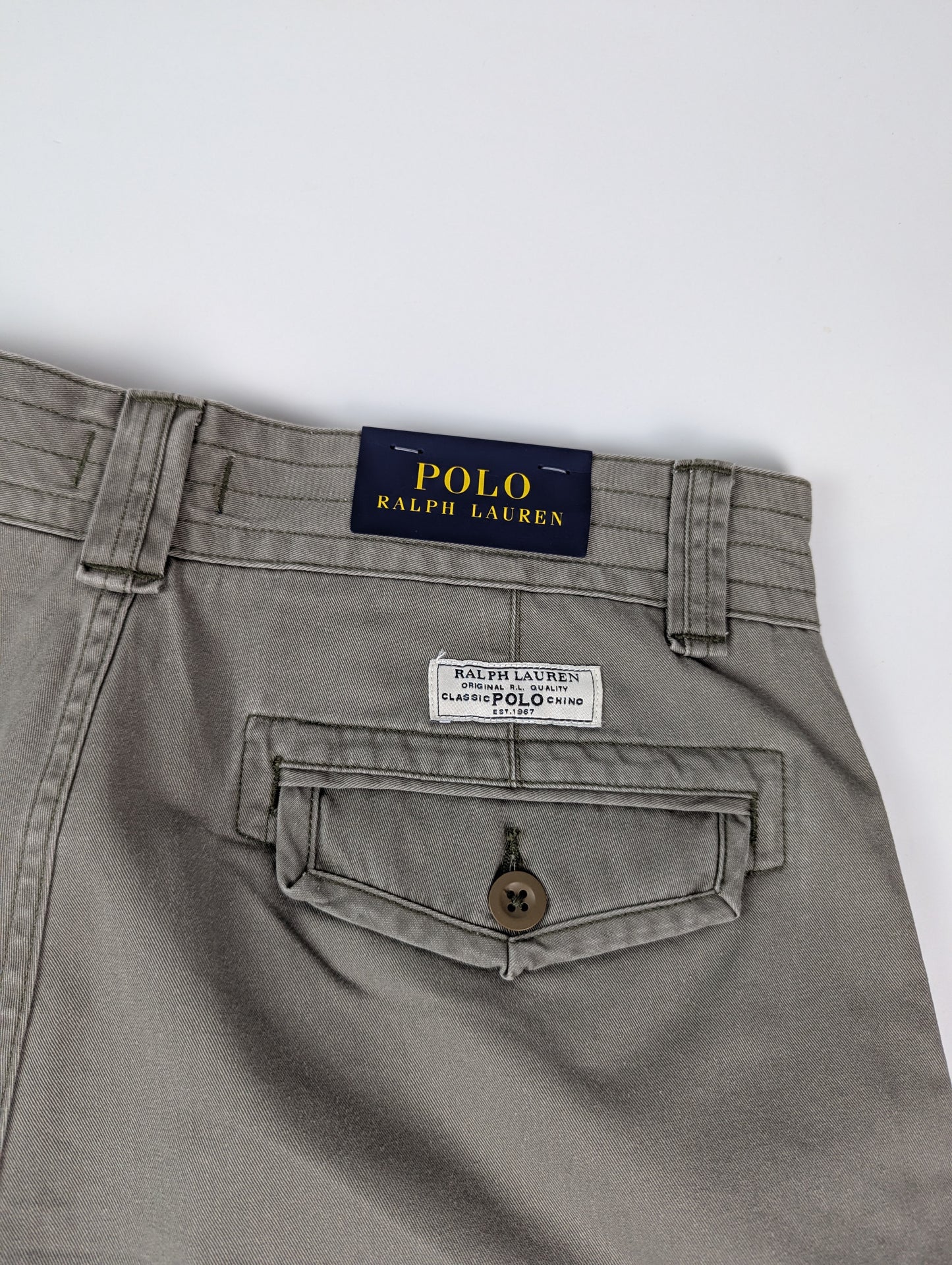 Polo Ralph Lauren Men's Relaxed Fit Cargo Shorts - Grey (Mountain Green)