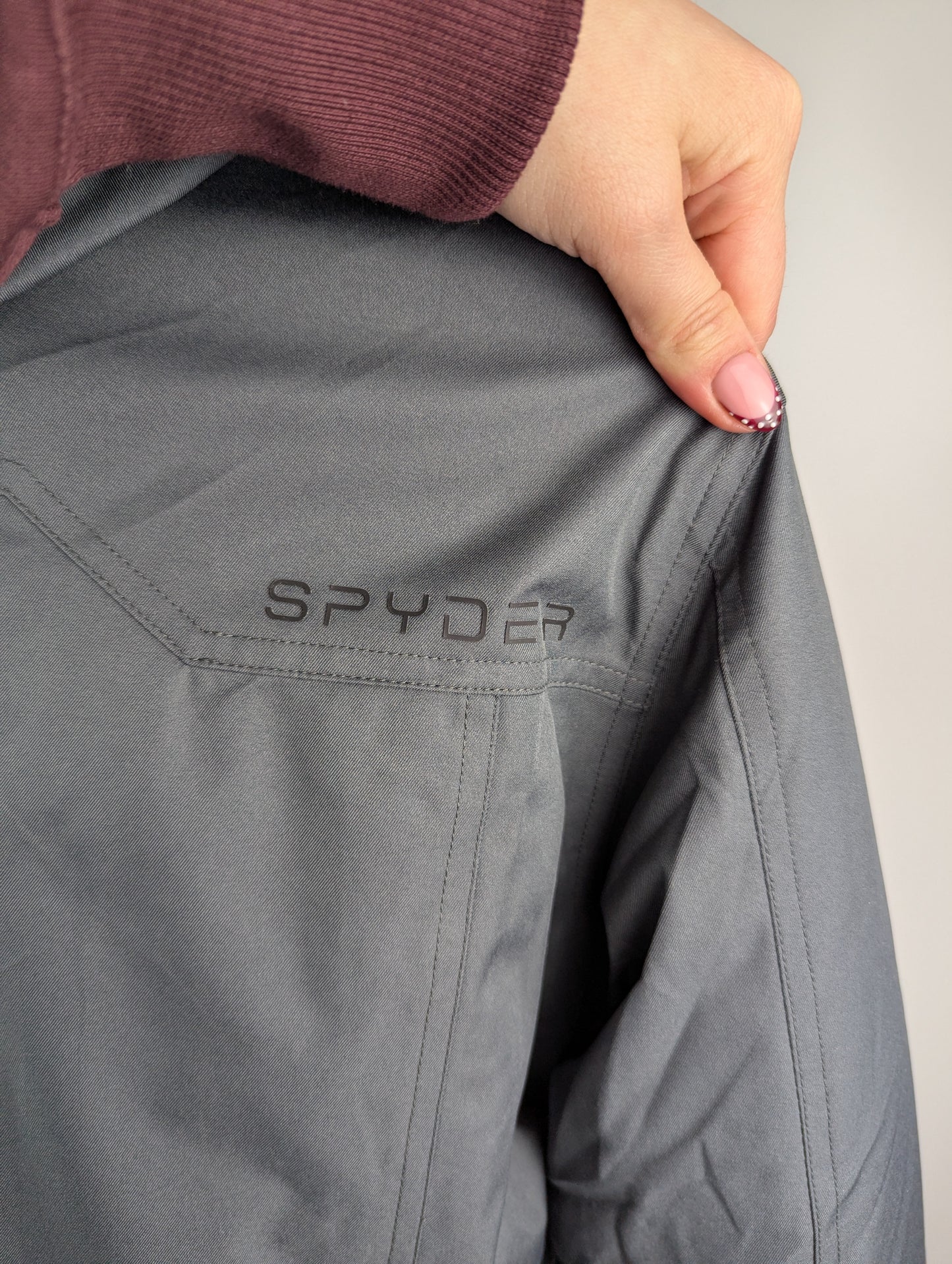 Spyder Men's Snow System Ski Jacket - Grey