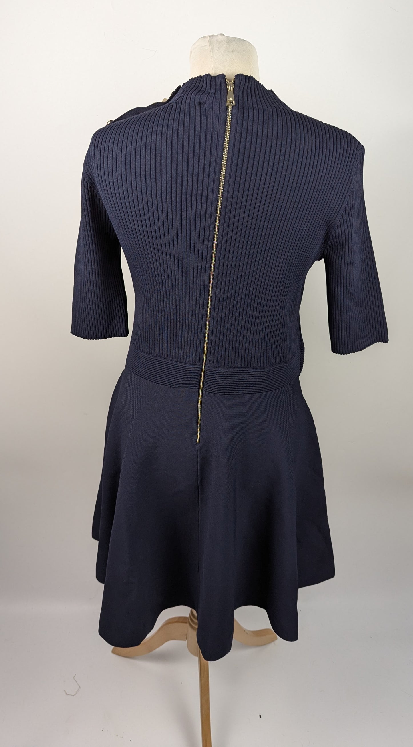 Ted Baker Women's Lilano Knitted Jumper Dress - Navy