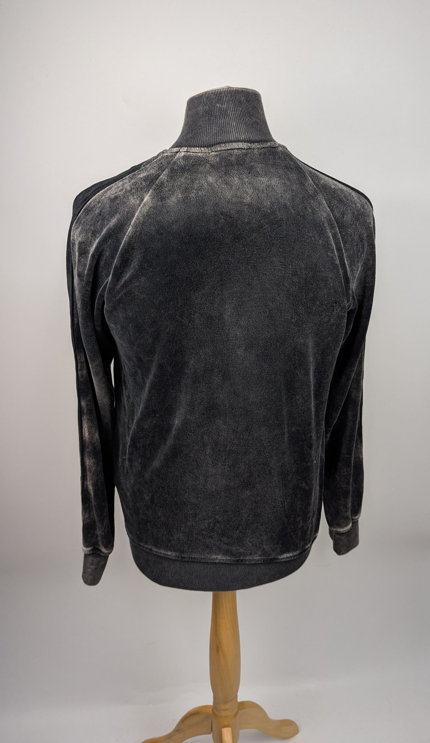 Diesel Raband Felpa Mens Full Zip Hoodie - Black