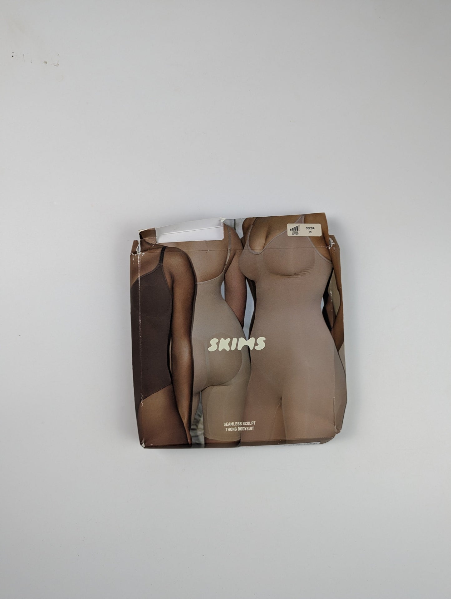 SKIMS Seamless Sculpt fitted stretch-woven body - Cocoa Brown