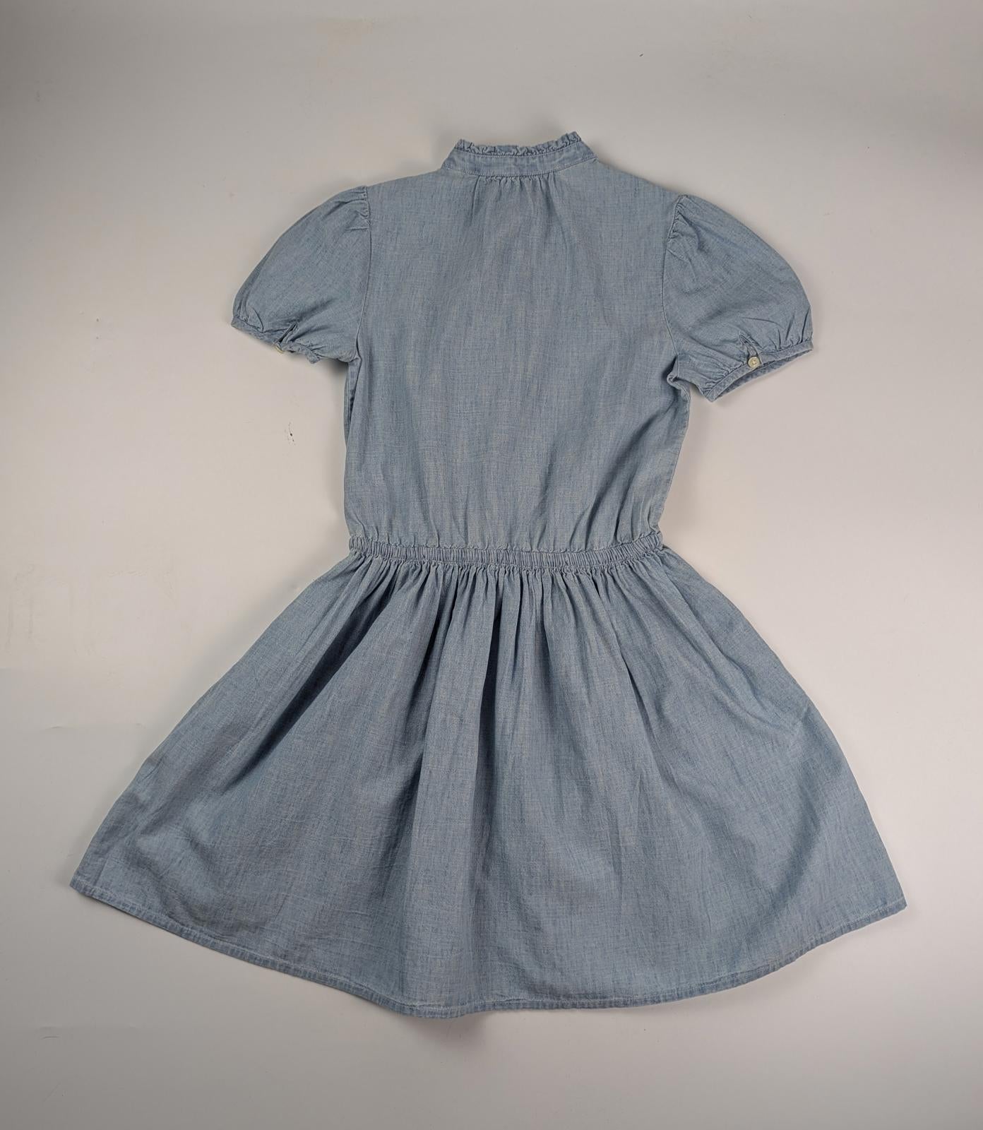 Polo Ralph Lauren Kids' Chambray Shift Dress - light blue