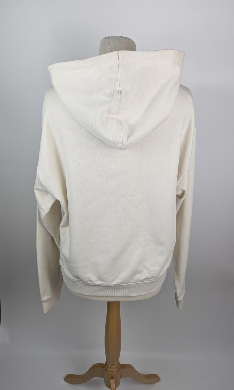 Hugo Women's Delfnia Over the Head Hoodie - Cream (off white)