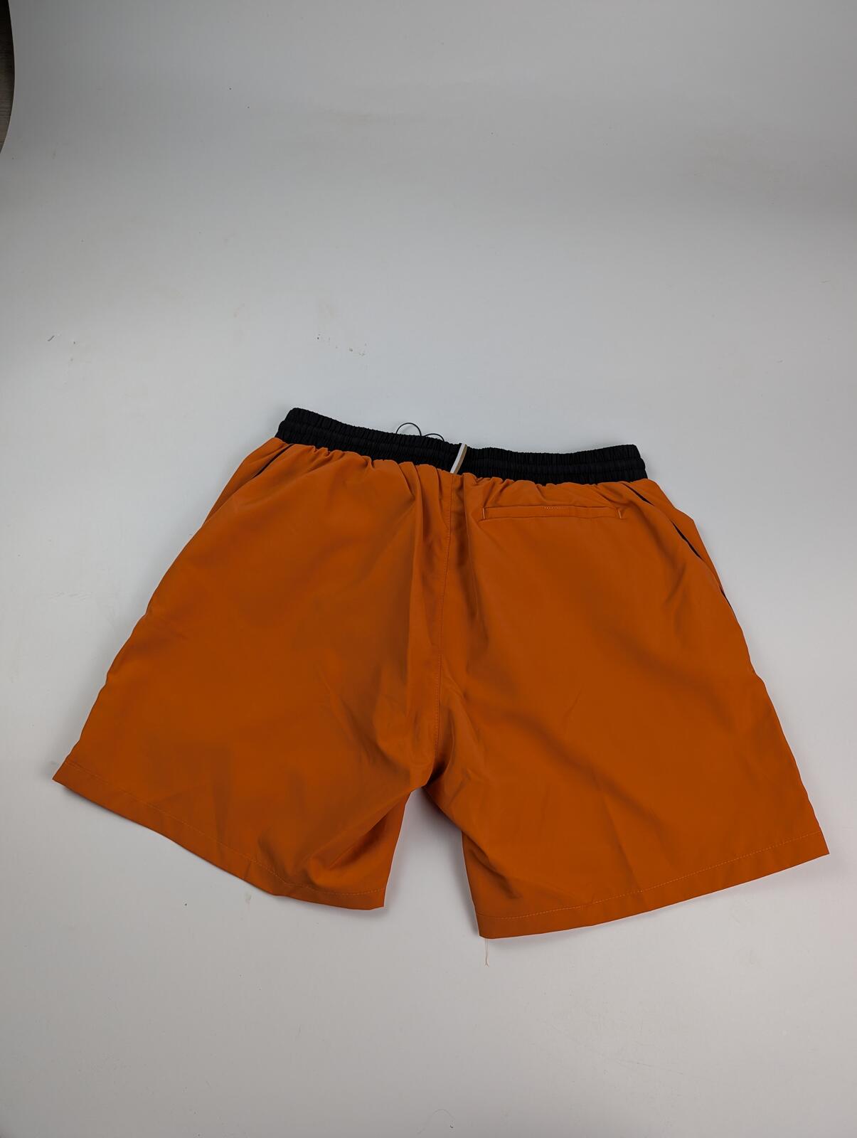 BOSS Starfish Men's Swim Shorts - Orange / Black