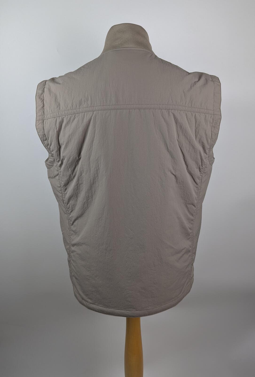 BOSS Mens Ocomo 1 Full Zip Gilet - Light Brown