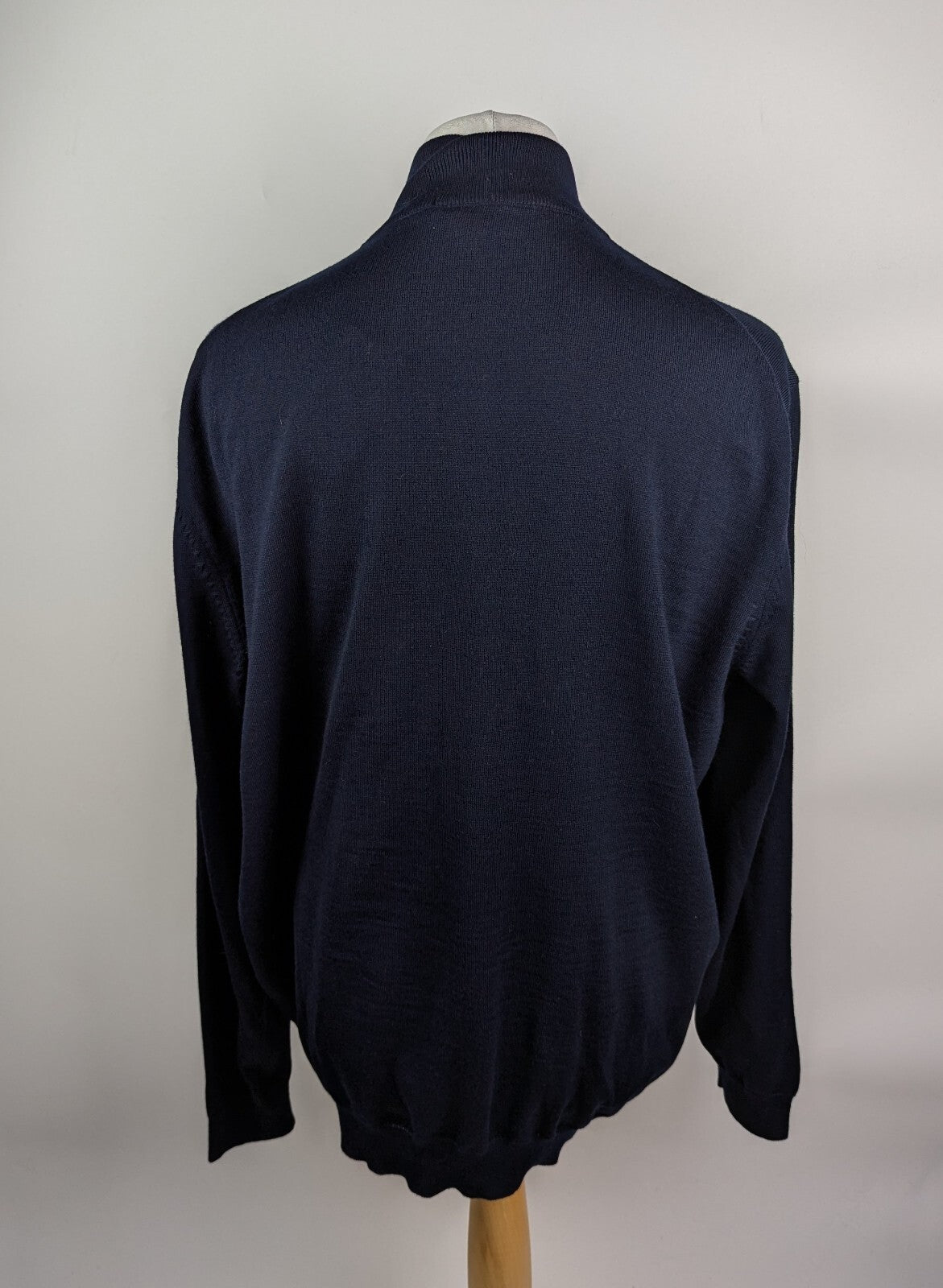 Boss Balonso Knitted Cardigan Mens - Navy blue