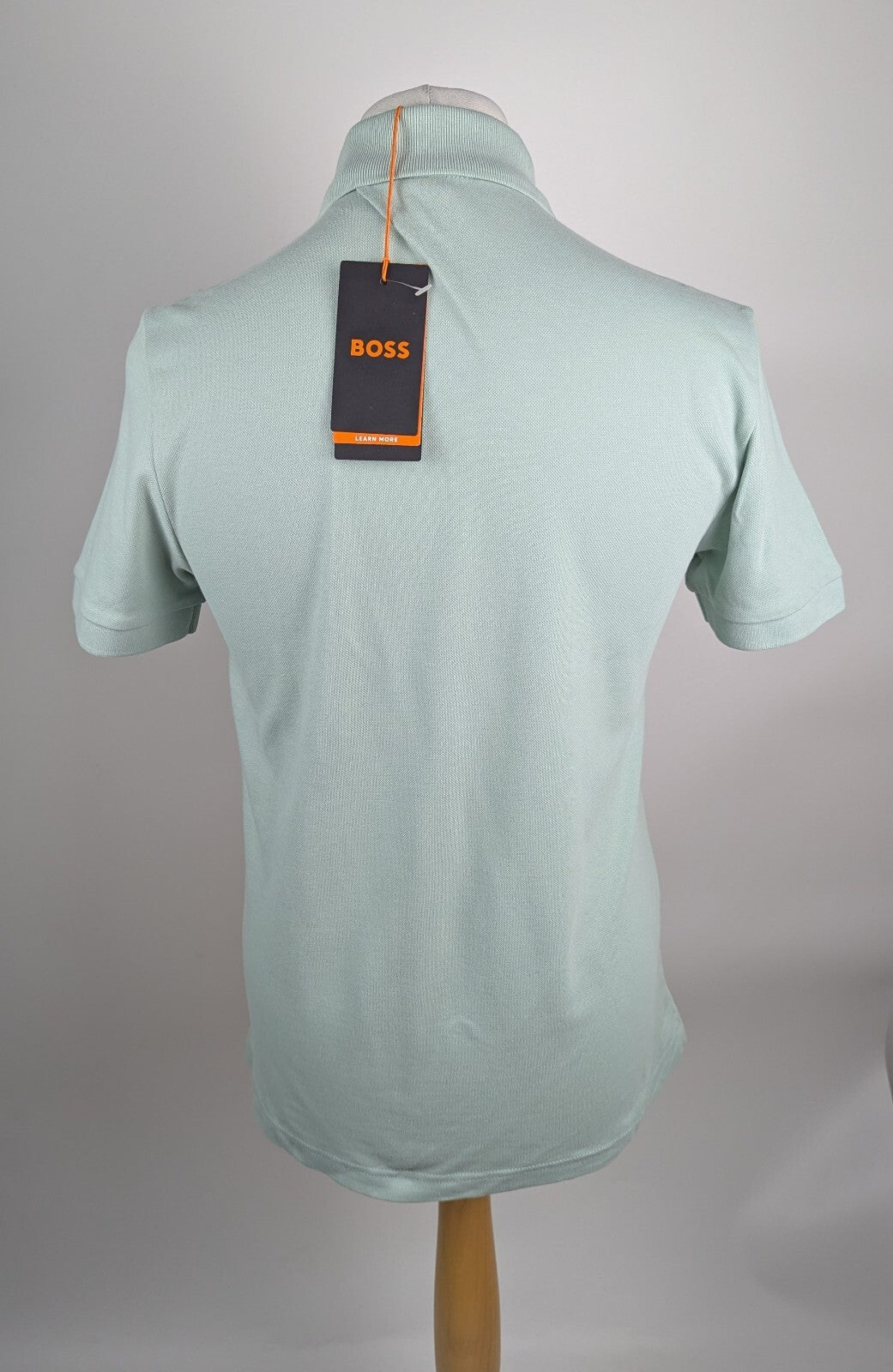 Boss Mens Passenger Premium Design Polo Shirt - Aqua green