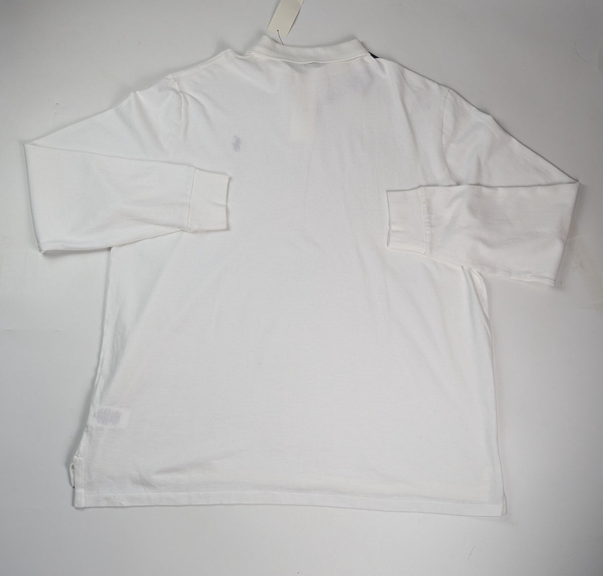 Polo Ralph Lauren Mens Long Sleeve Polo Shirt -White