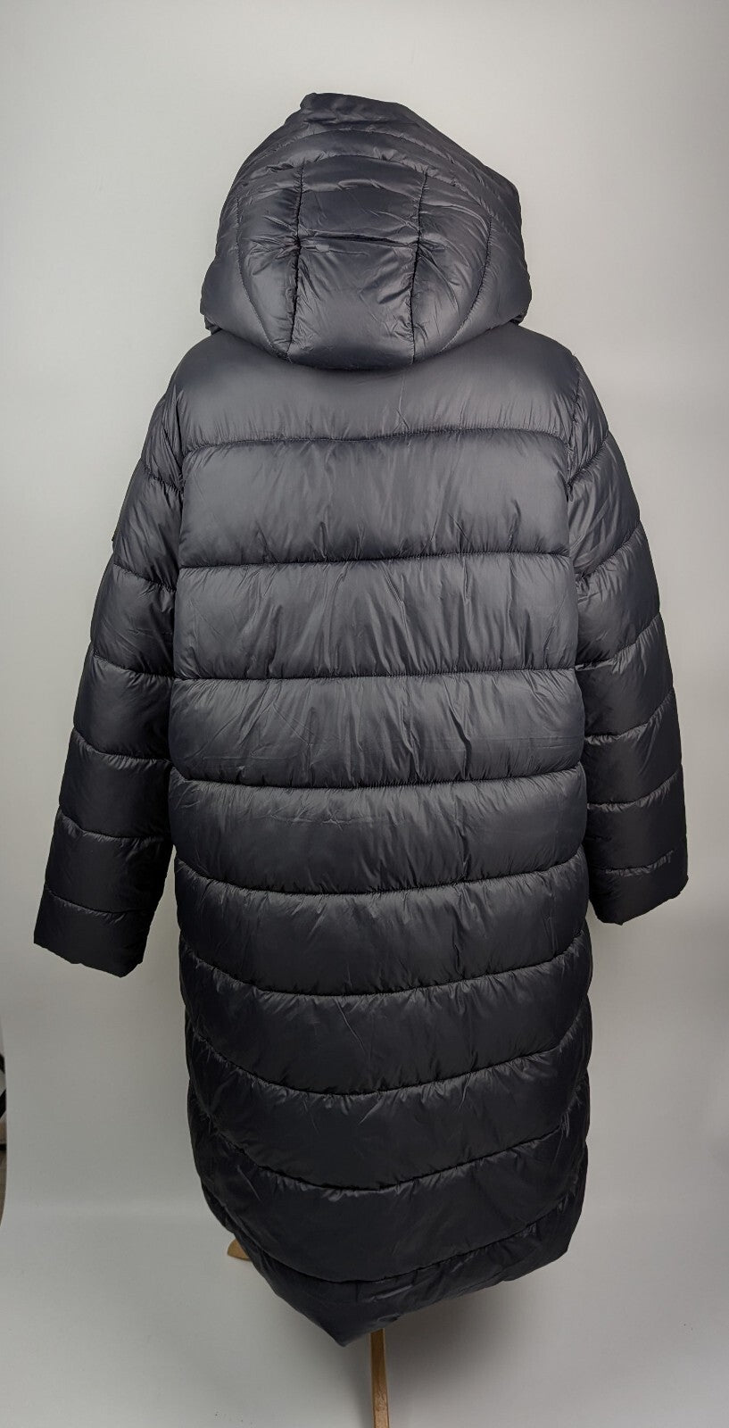 Barbour International Women's Olivios Long Puffer Jacket- Black