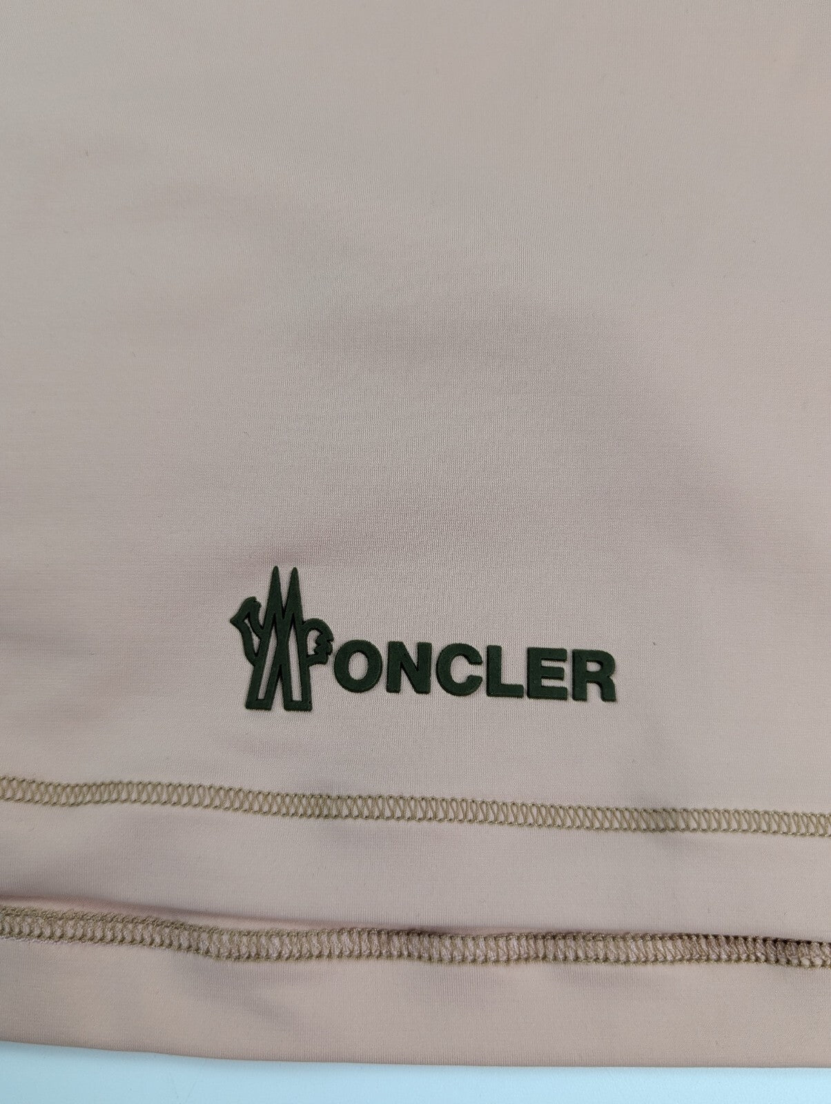Moncler Grenoble Logo Patch Cropped Top - Pink