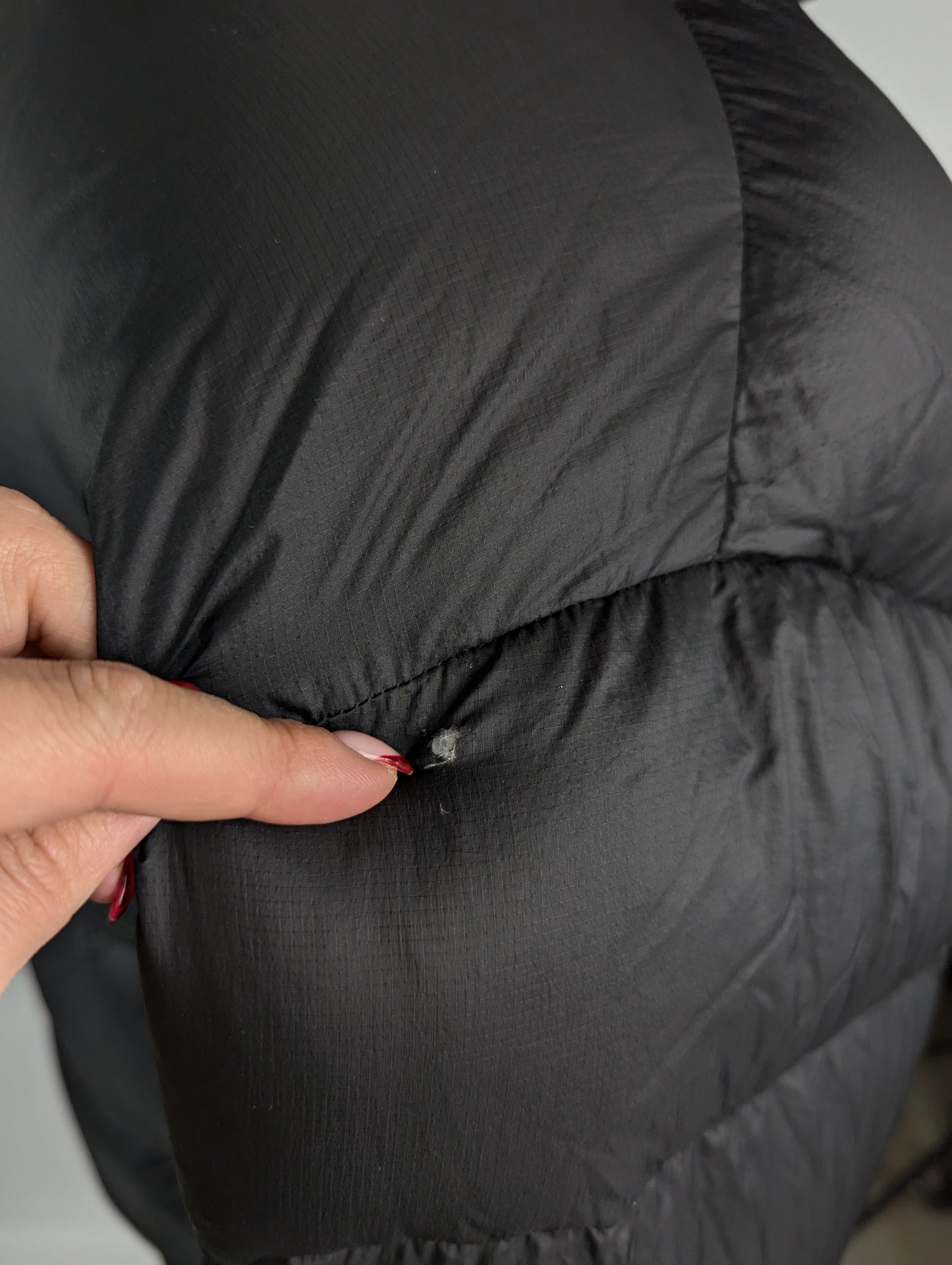 MKI MIYUKI ZOKU Translucent Ripstop Bubble Jacket - Black