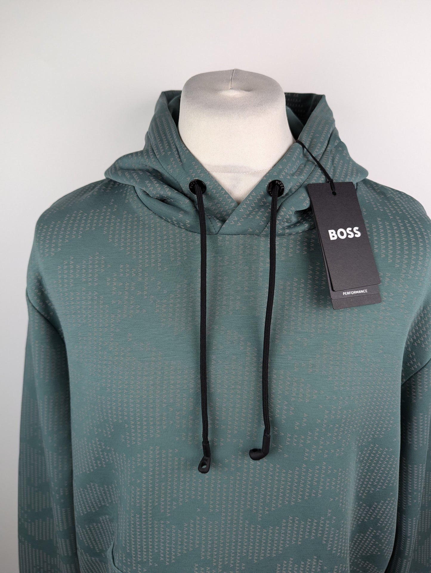 Boss Seeger 94_P Mens Hoodies - Open Green