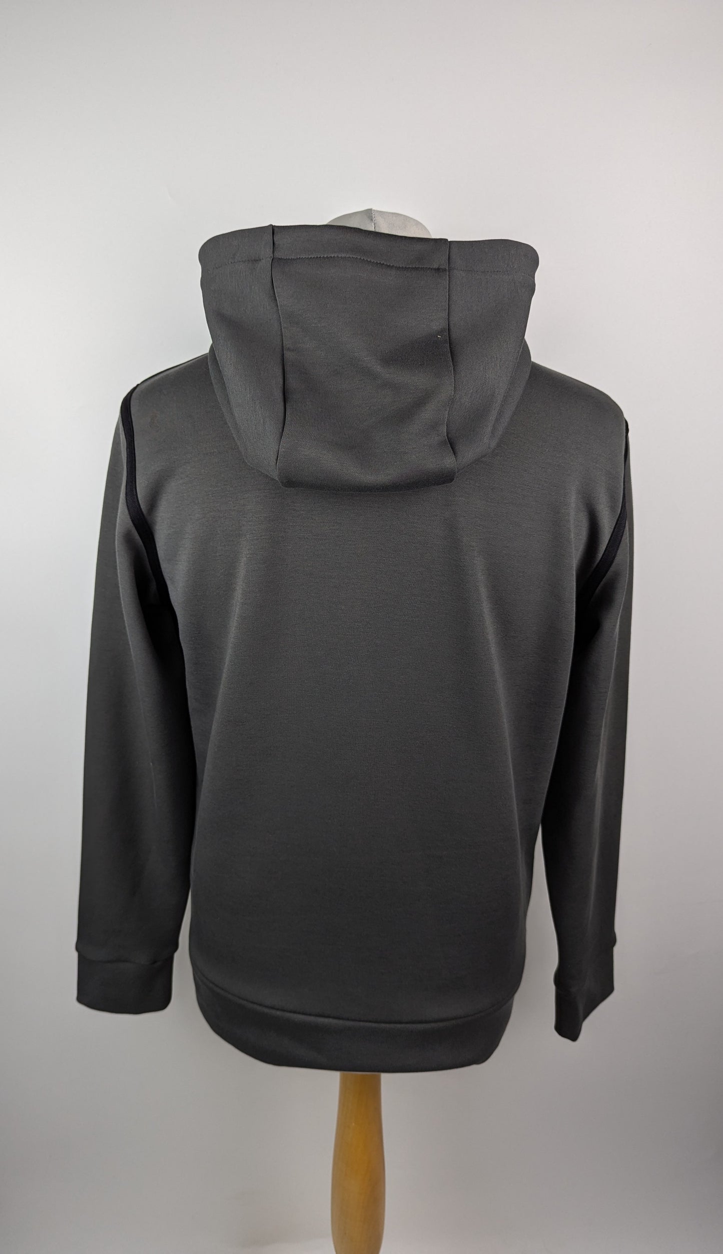 Boss Mens Saggy Tape X Zip-up Hoodie - Dark Grey