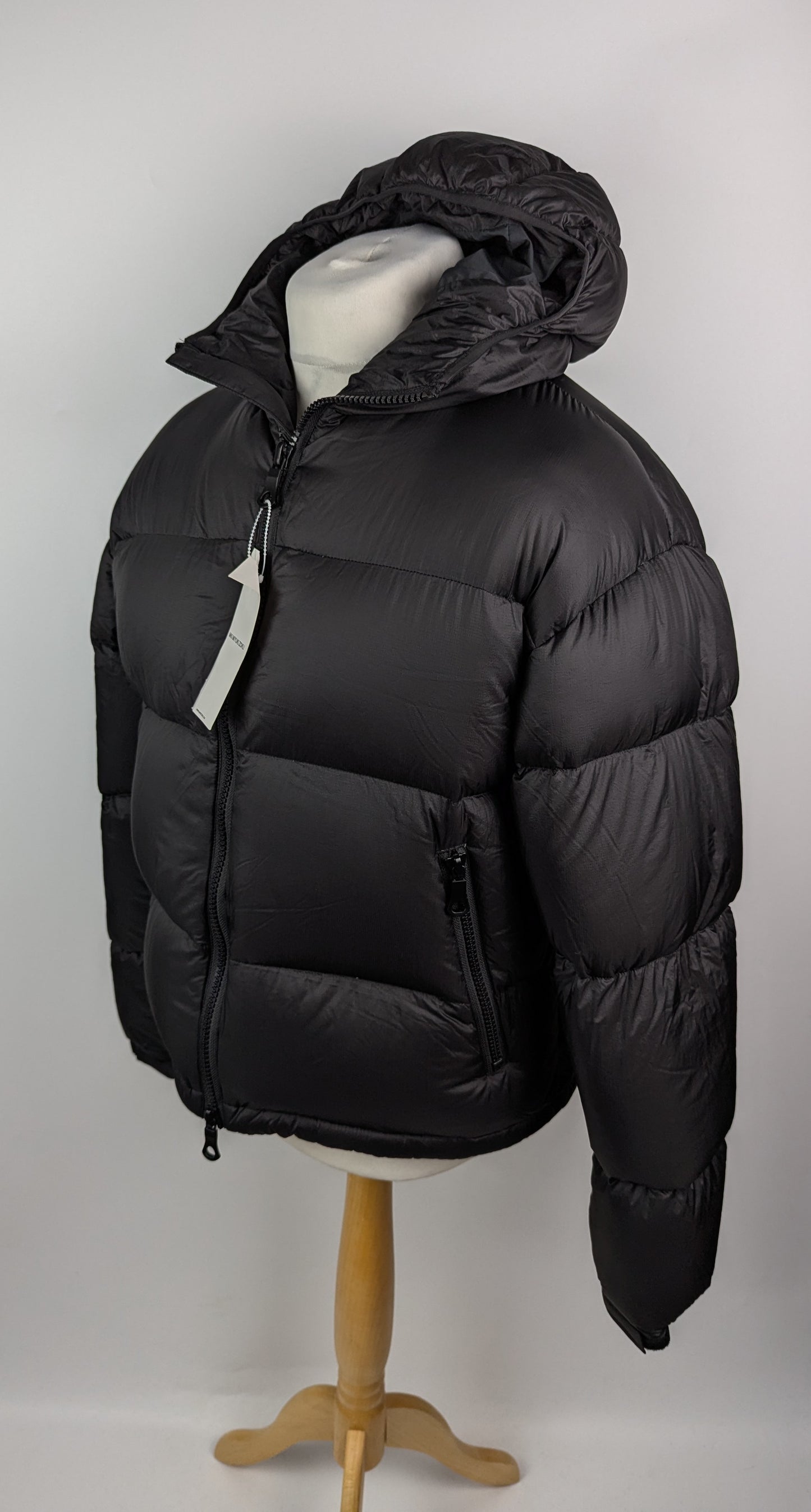 MKI MIYUKI ZOKU Translucent Ripstop Bubble Jacket - Black