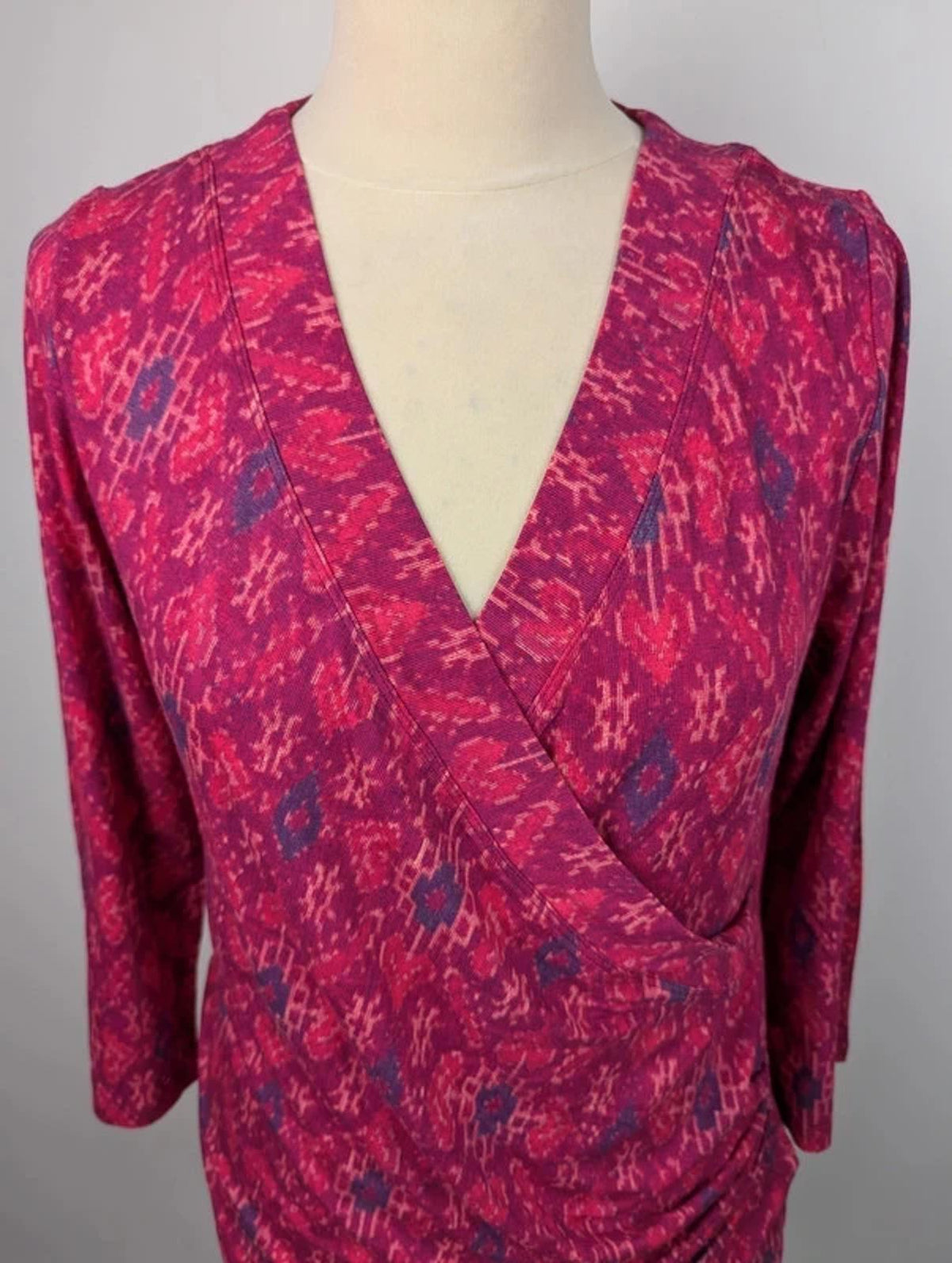 Lauren by Ralph Lauren Alayja Wrap T-Shir - Pink