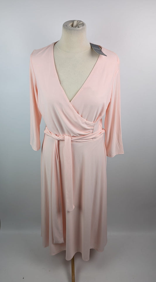 Lauren by Ralph Lauren Carlyna Wrap Dress - Light Pink