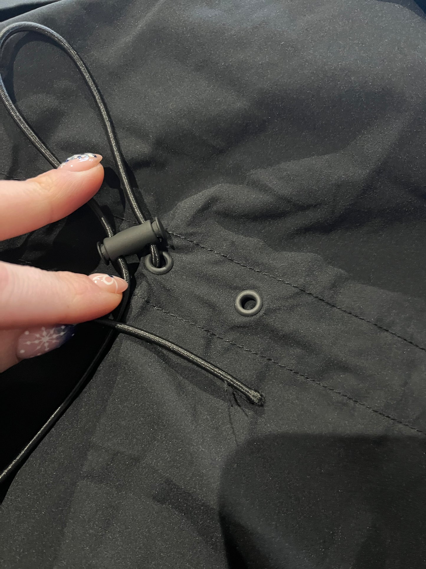 Barbour International Longline Kyra Waterproof Jacket - Black