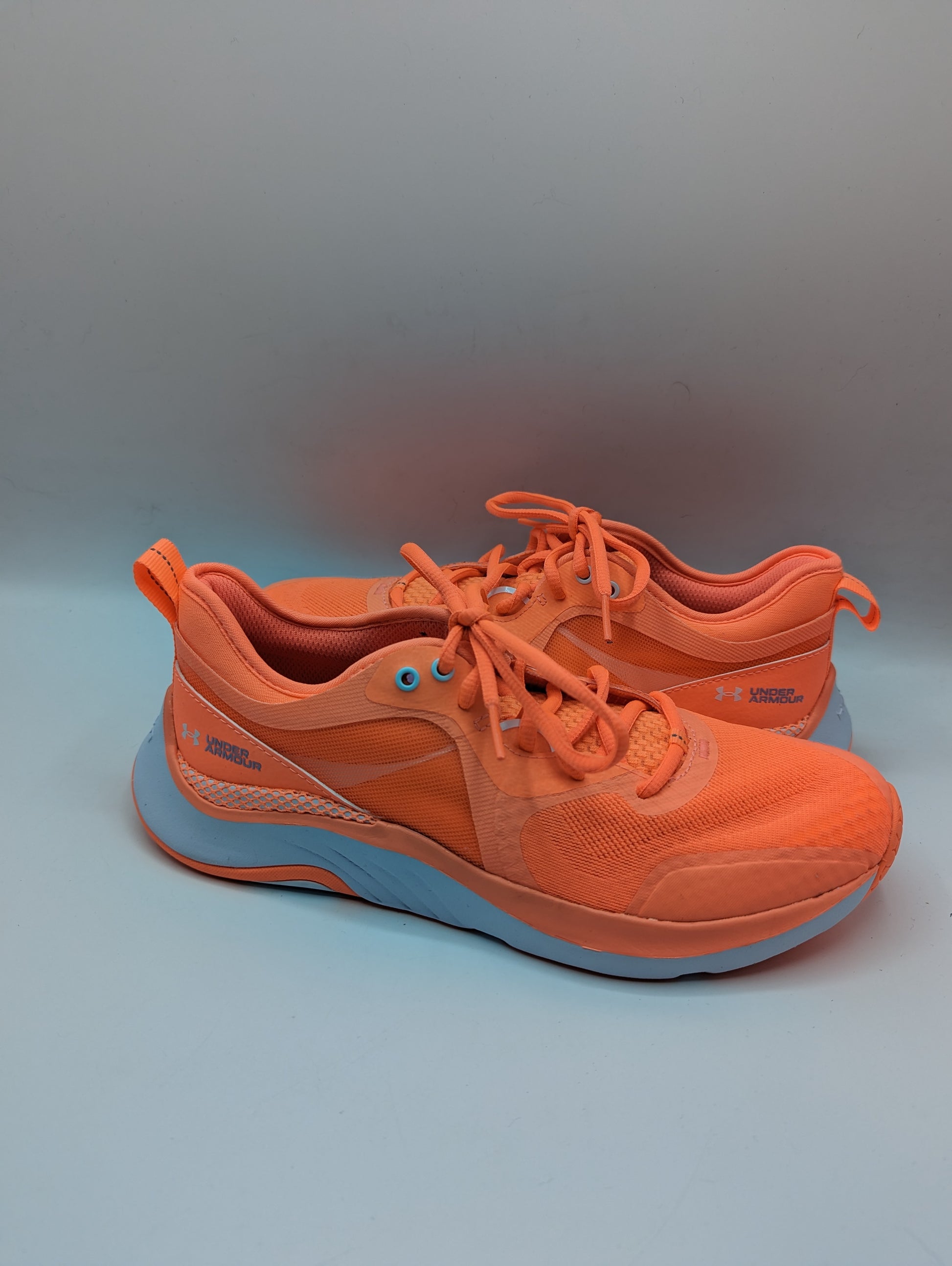Under Armour Womens UA HOVR Omnia Trainers Bright Orange Dandii