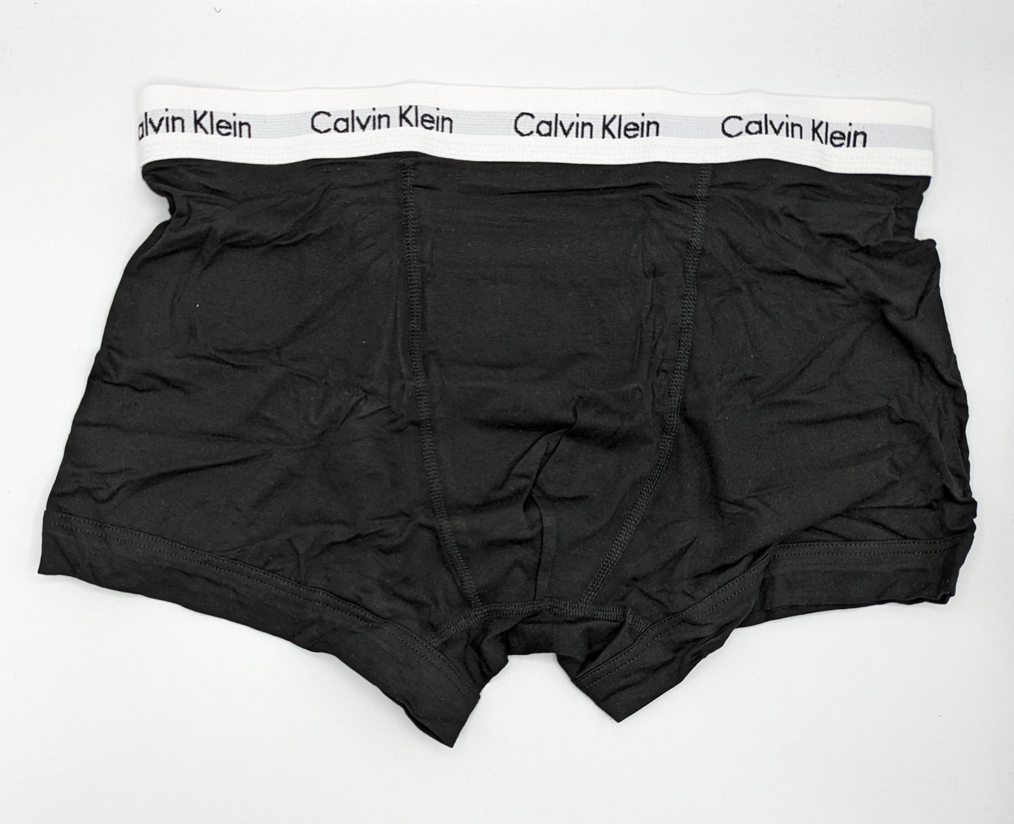 Calvin Klein Cotton Stretch Boxer Shorts - Black / Grey - White