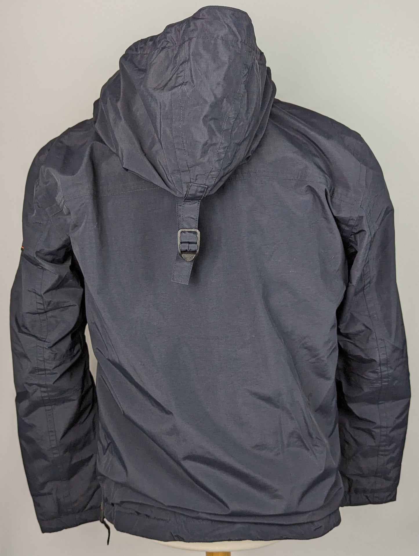 NAPAPIJRI Mens Rainforest Winter Anorak Jacket - Navy Blue