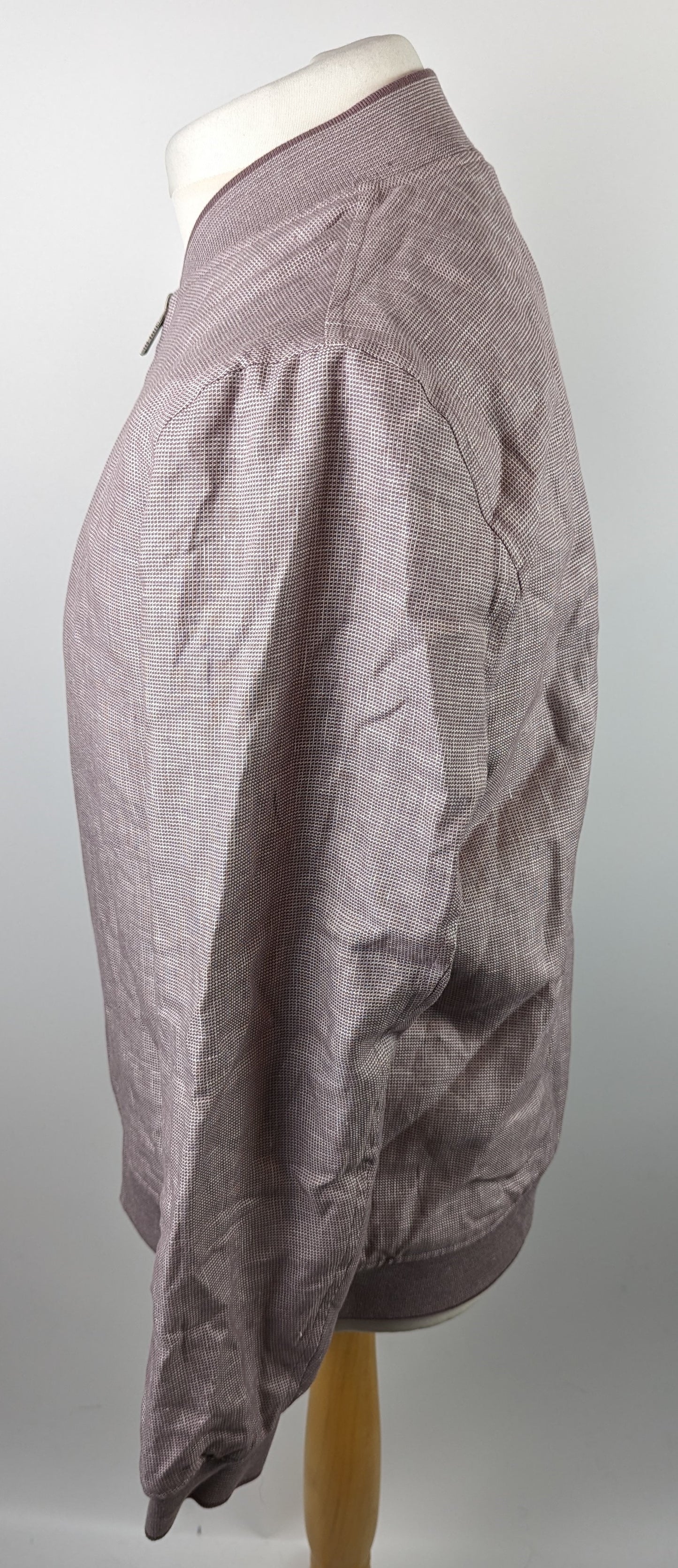 TED BAKER Tech Bomber Jacket - Dusky Pink