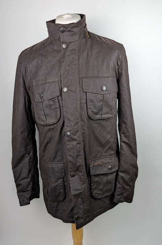 BARBOUR Mens Corbridge Wax Jacket - Rustic Brown