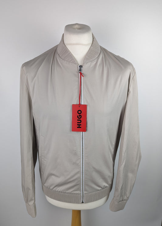 HUGO Mens Ukashi222 Jacket - Light Beige