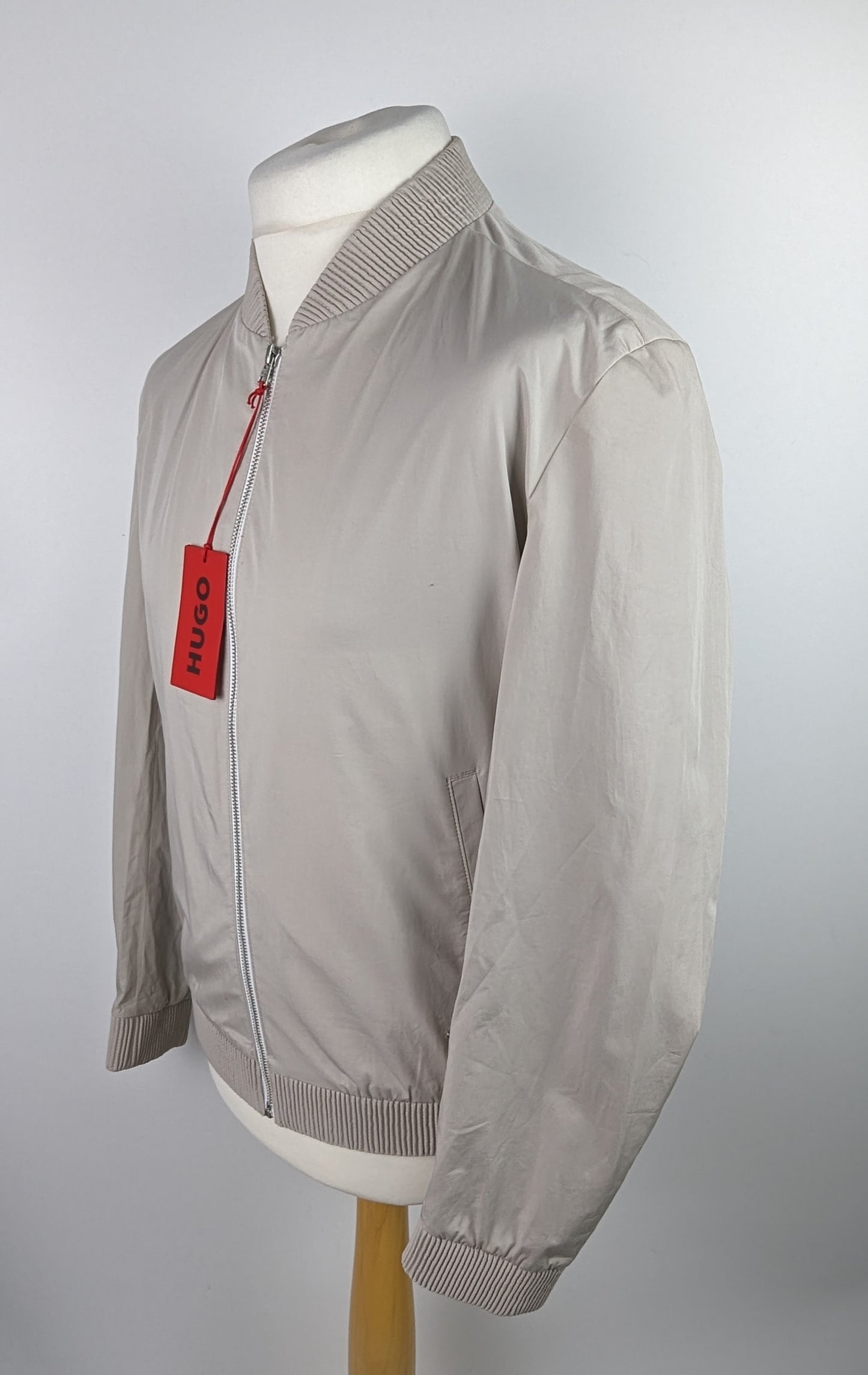 HUGO Mens Ukashi222 Jacket - Light Beige