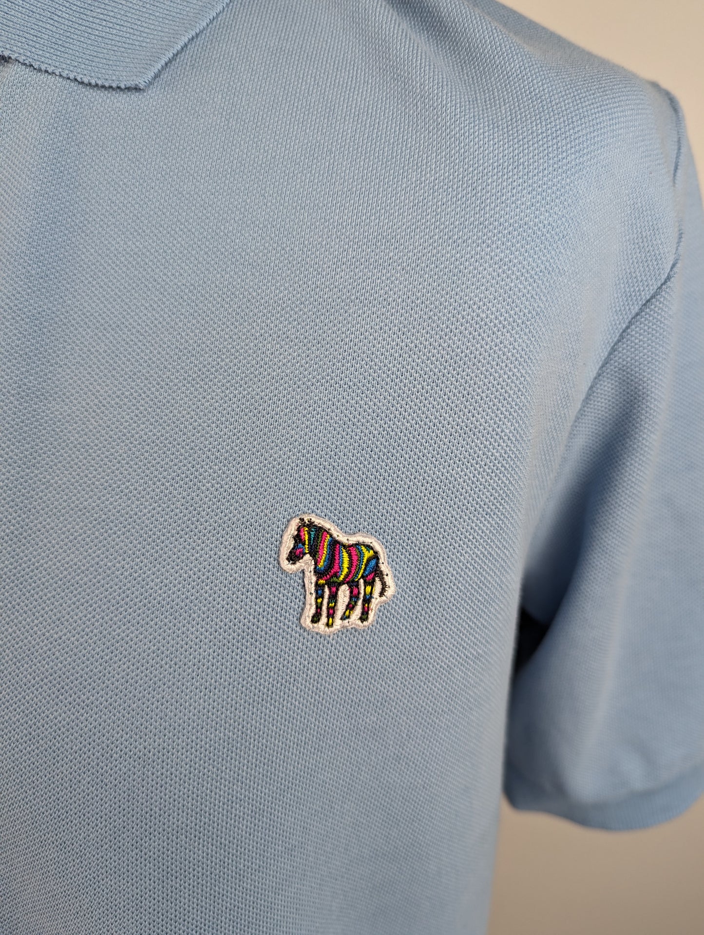PS PAUL SMITH Mens Regular Polo Shirt - Blue 41E