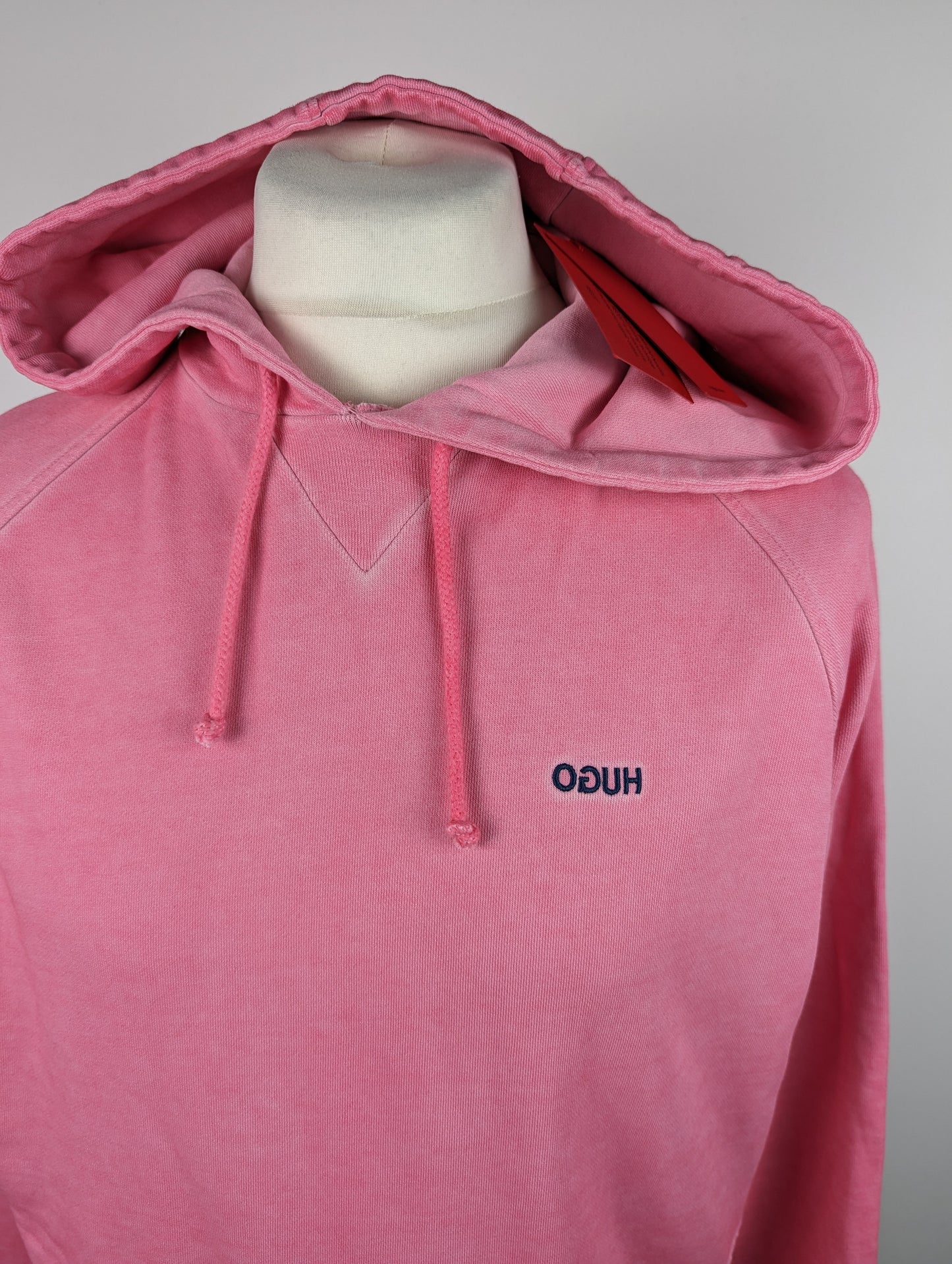 Hugo Boss Unisex Derraine Hoodie - Bright Pink