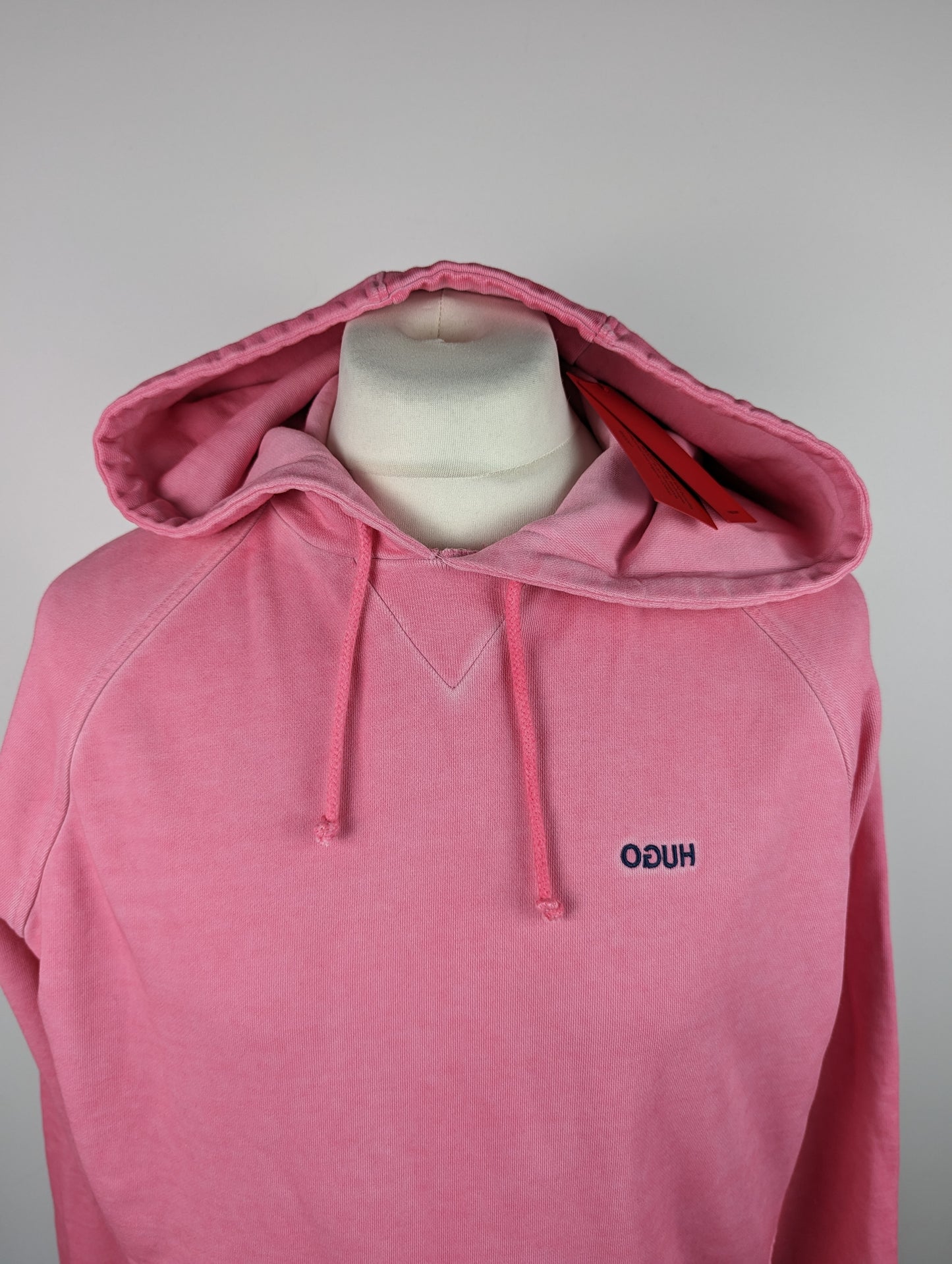 Hugo Boss Unisex Derraine Hoodie - Bright Pink