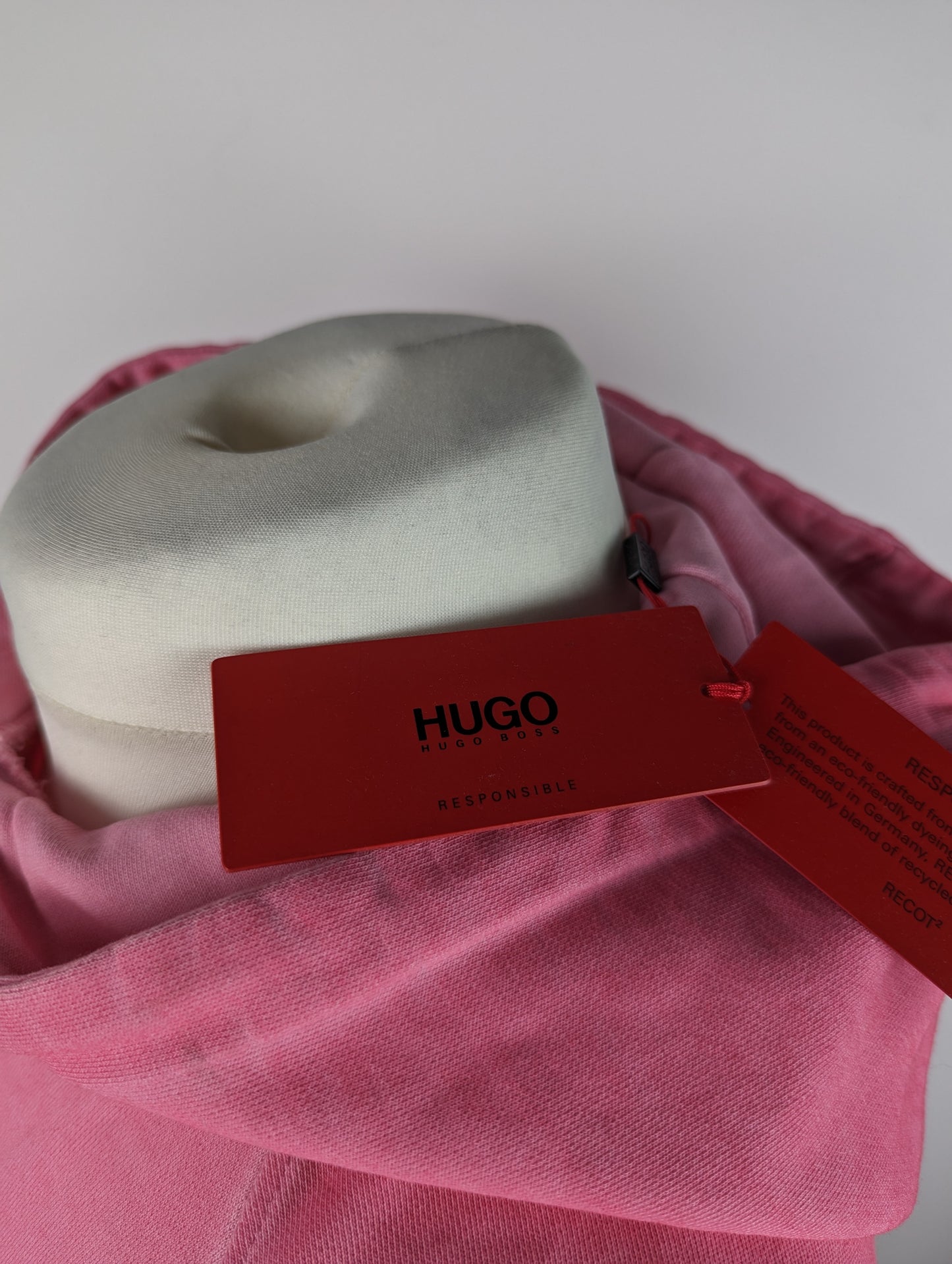 Hugo Boss Unisex Derraine Hoodie - Bright Pink