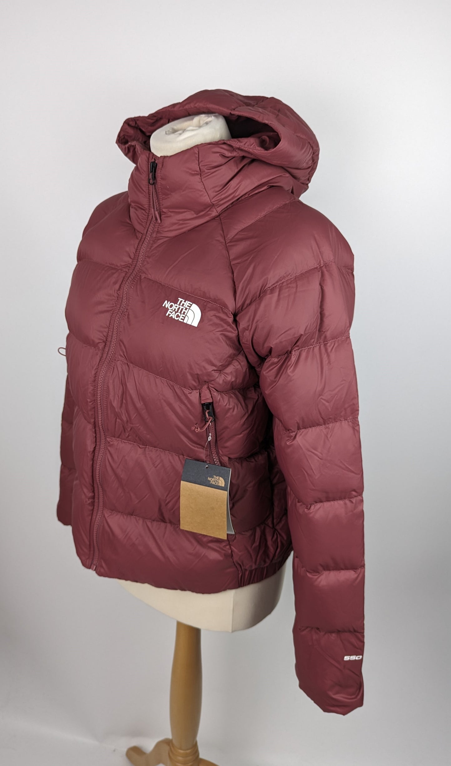 THE NORTH FACE Women’s Hyalite Down Hooded Jacket - Wild Ginger