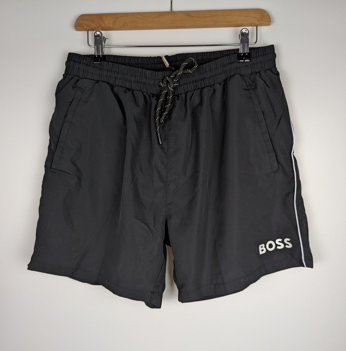 BOSS Mens Starfish Swim Shorts - Black