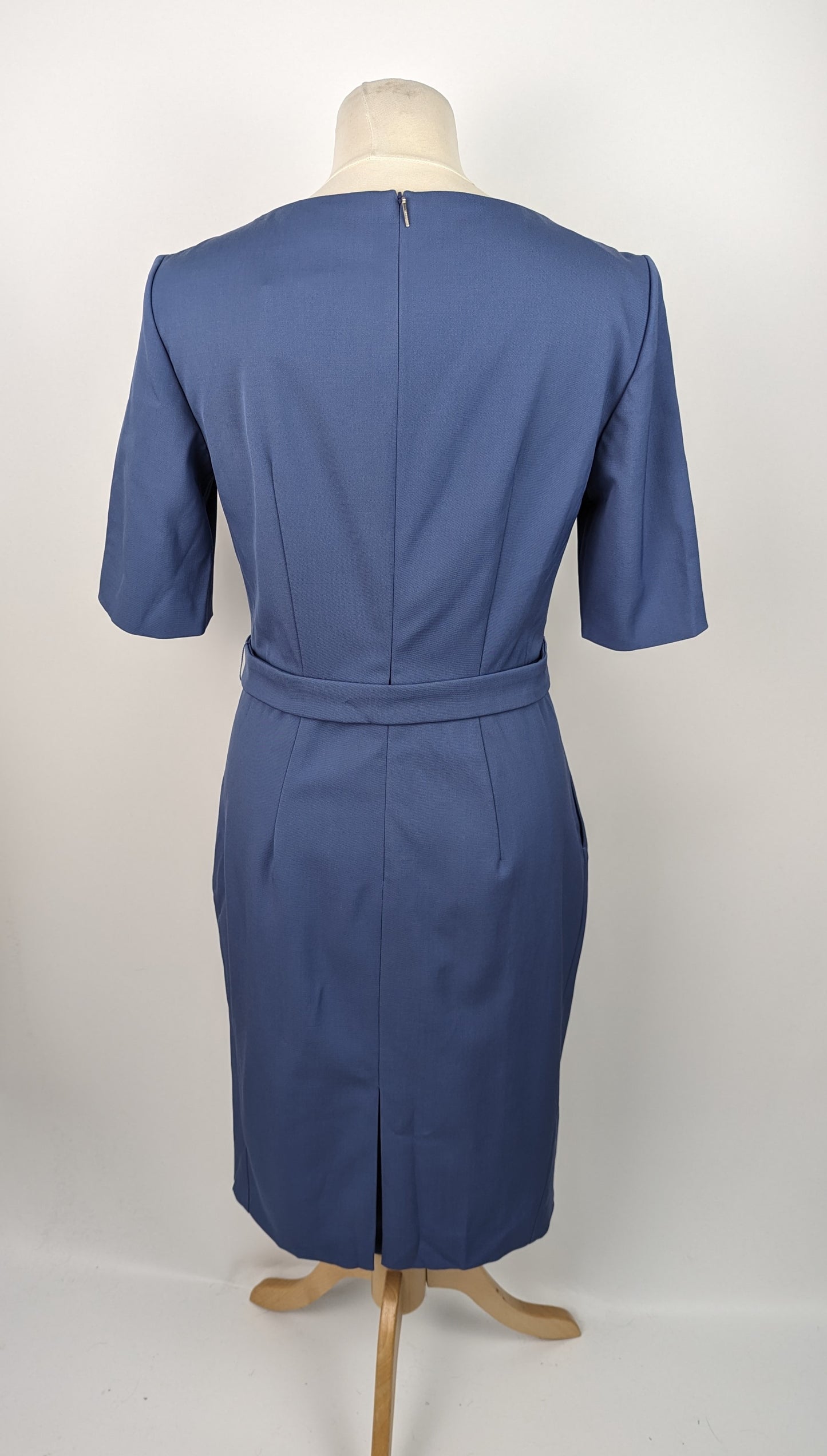 HUGO BOSS Womens Debaly Sheath Dress - Blue