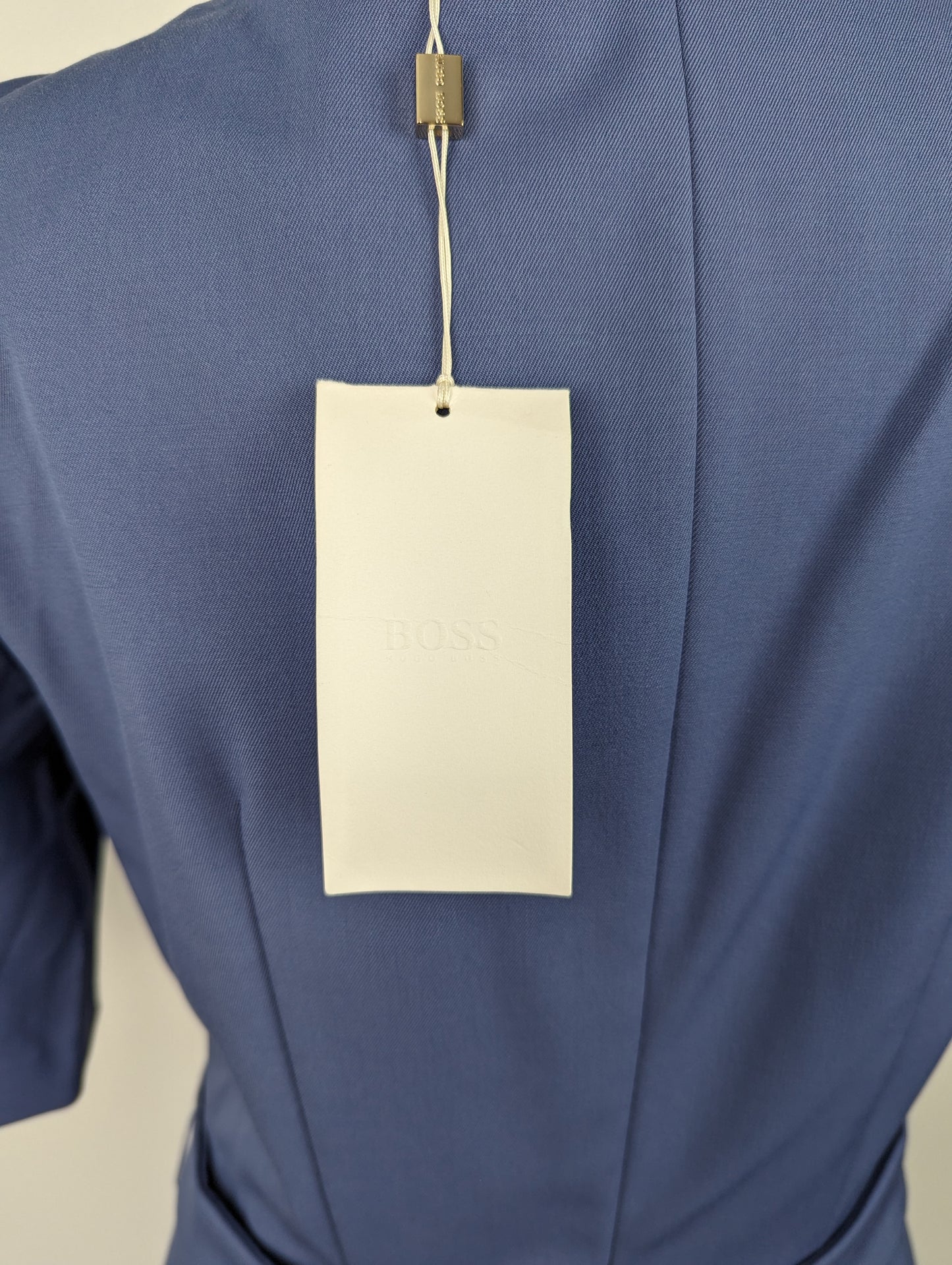 HUGO BOSS Womens Debaly Sheath Dress - Blue