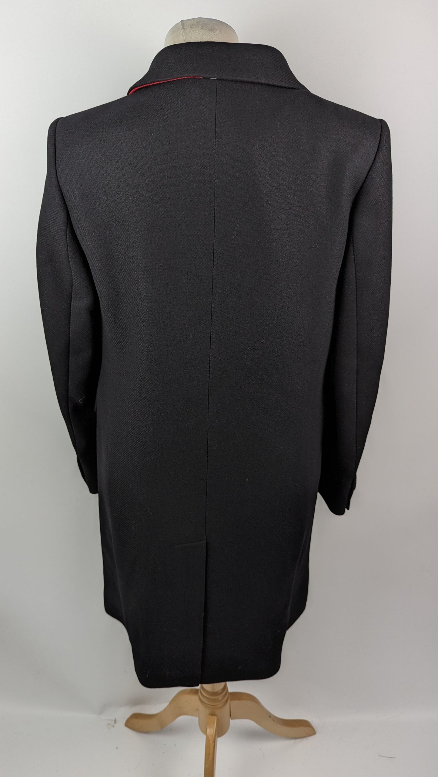 Tommy Hilfiger Women's Essential Wool Blend Overcoat - Black