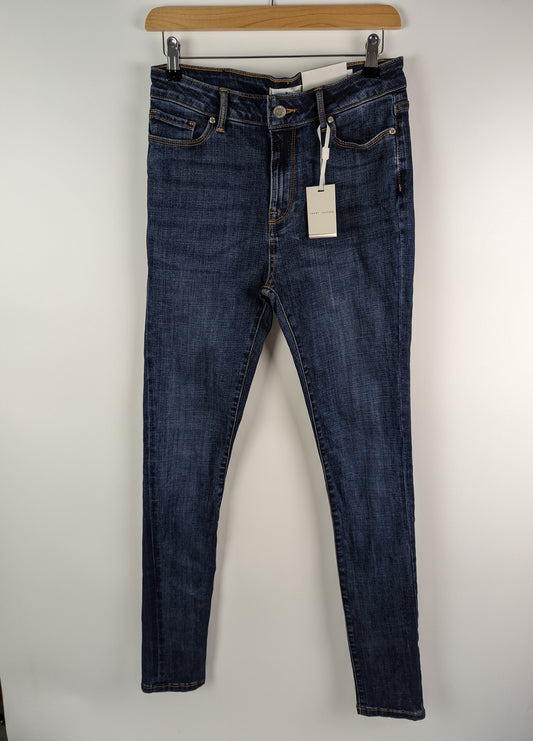 Tommy Hlfiger High Rise Skinny Santana Jeans - Dark Blue
